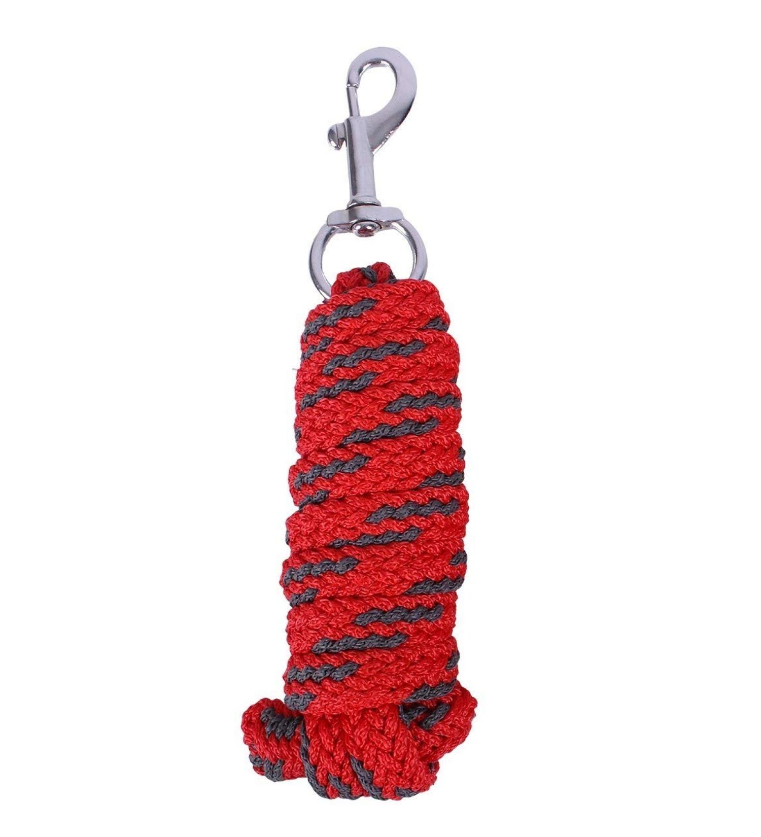 ARBO-INOX - Tie rope - 2m - with carabiner - 12 colours (red)