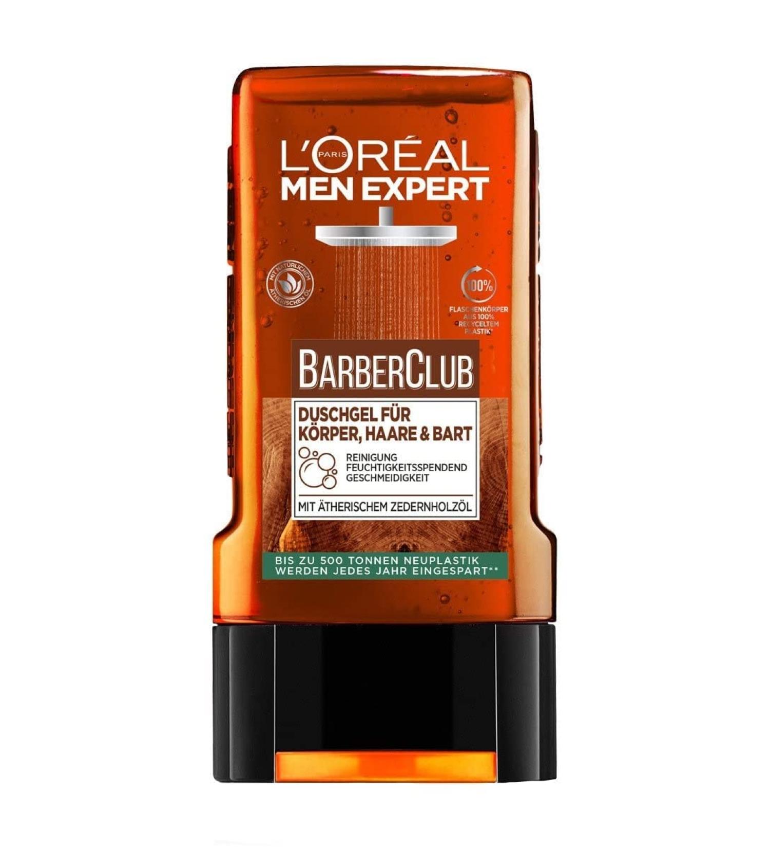 L'Oreal Paris Men Expert Barber Club Shower Gel ( 250 ml / 8.4 Fl Oz )