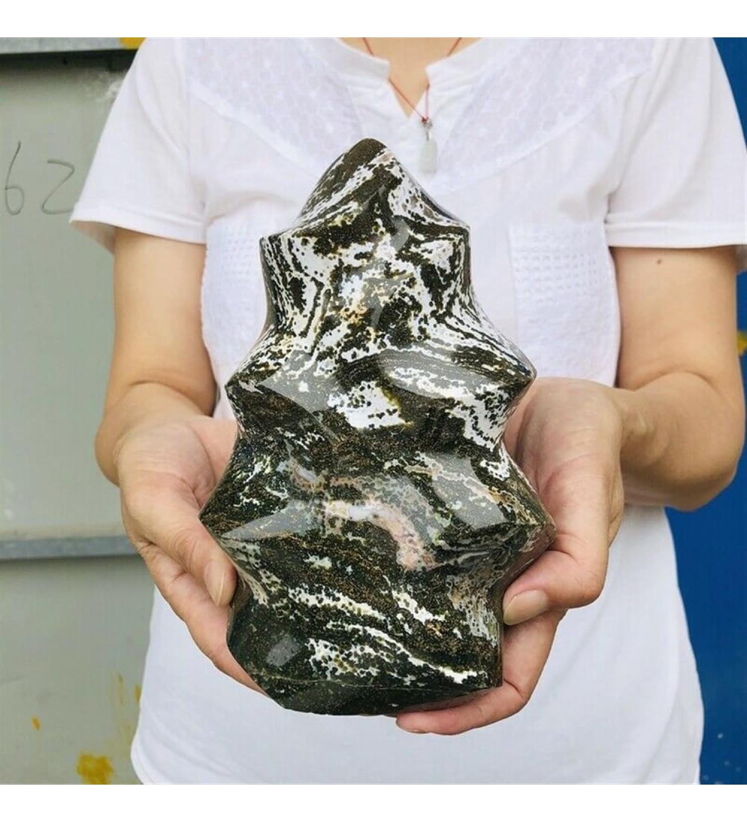 Natural Marine Jasper Quartz Crystal Free Form Ore Sample ERTEYIN (Size : 500-550g) - Buy Online on GoSupps.com