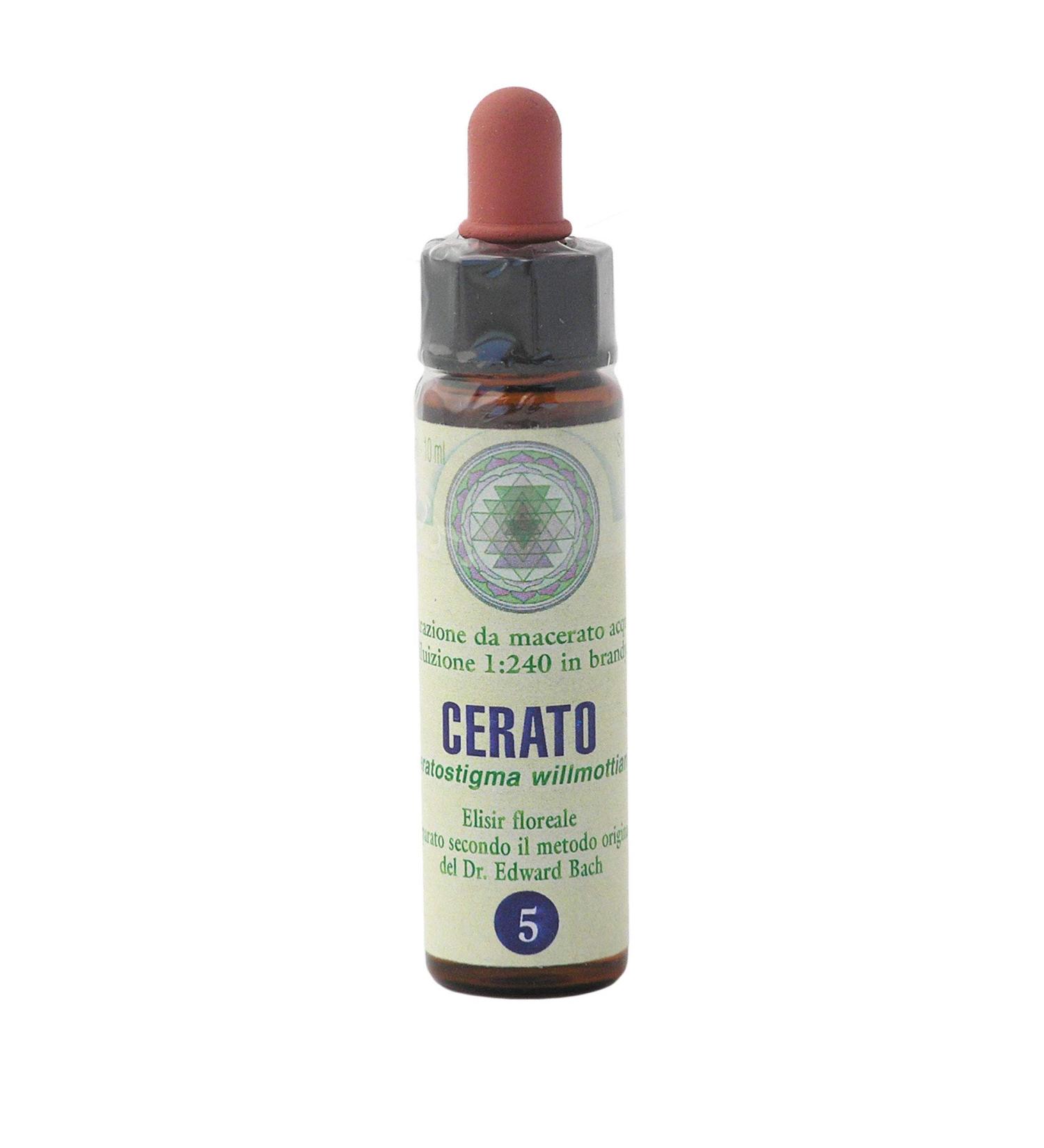 Cerato n 5 Fleur de Bach farmaflor 1 Flacon Comtpe Gouttes 10ml - Made in Italy - Buy Online on GoSupps.com