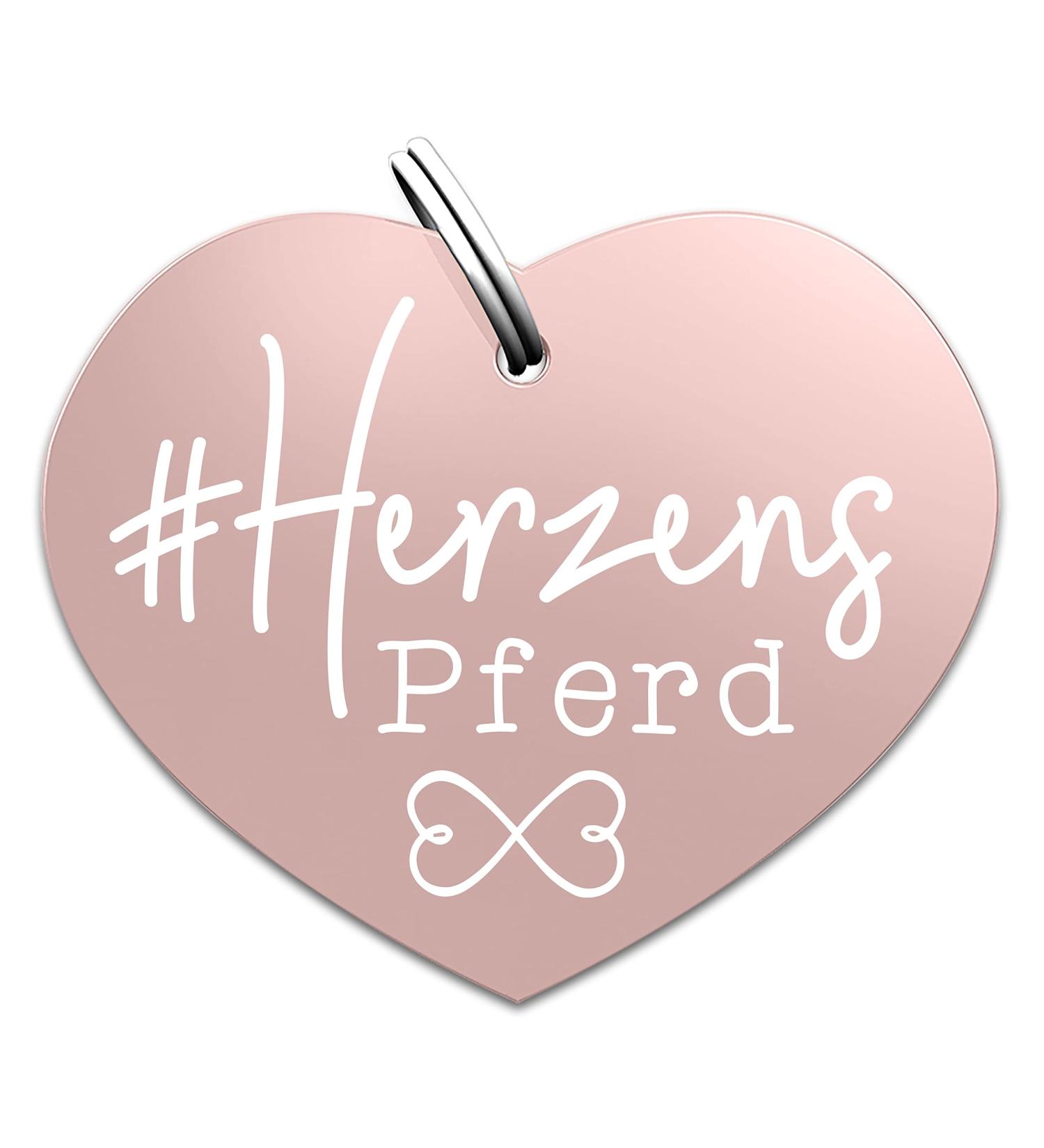 Soulhorse Happy Bridle Guardian Angel Keyring Talisman for Horses & Dogs - Rose & Heart Design - Buy Online on GoSupps.com