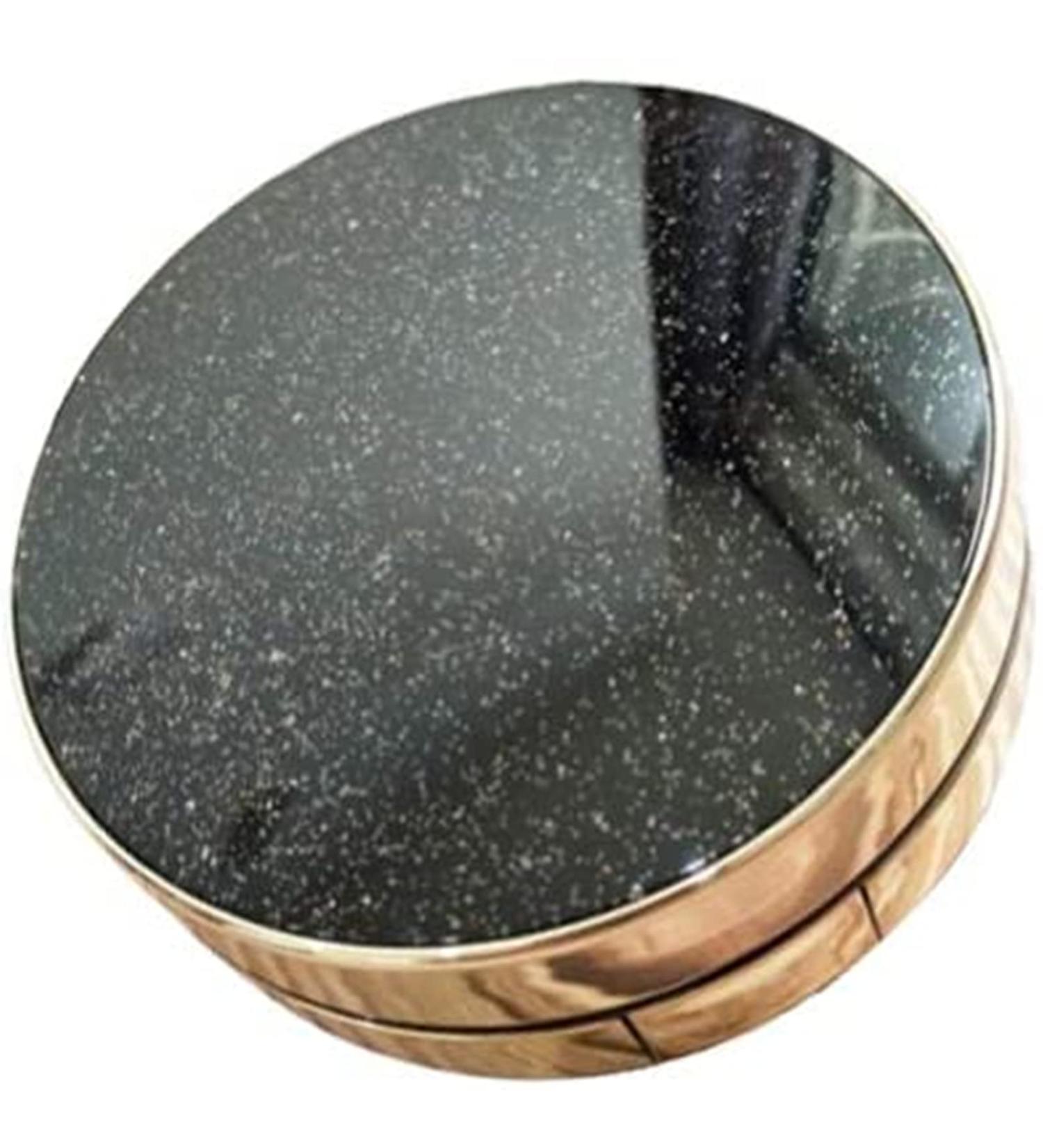 Air Cushion Puff Case - Galaxy Makeup Container with Sponge Powder Squad & Mirror for BB/CC Liquid Foundation - Black - Shop Internationally! - Buy Online on GoSupps.com