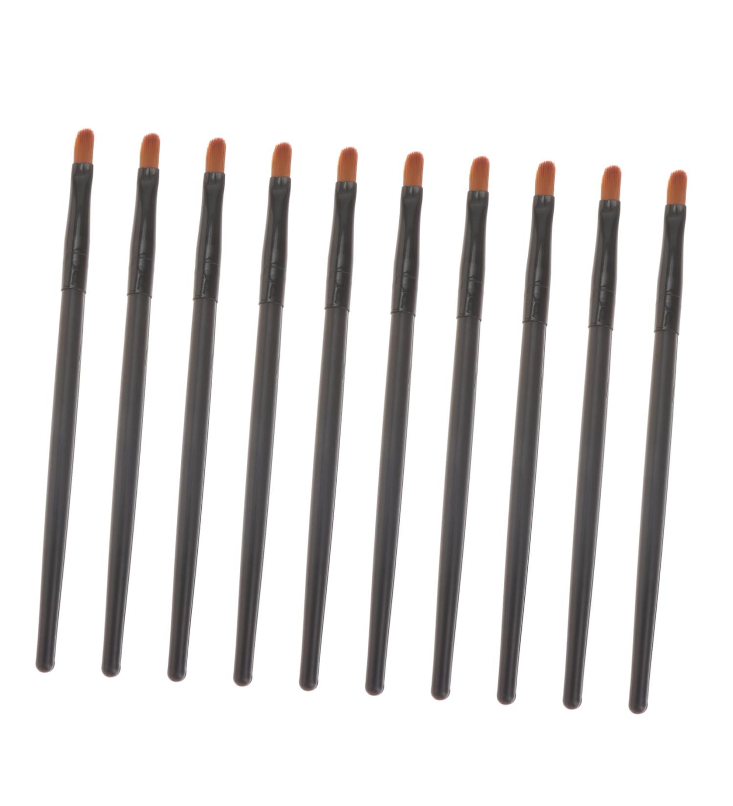 Healeved 10pcs Nose Shadow Brush Travel Blush Brush Makeup Concealer Brush Makeup Wooden Handle - Buy Online on GoSupps.com