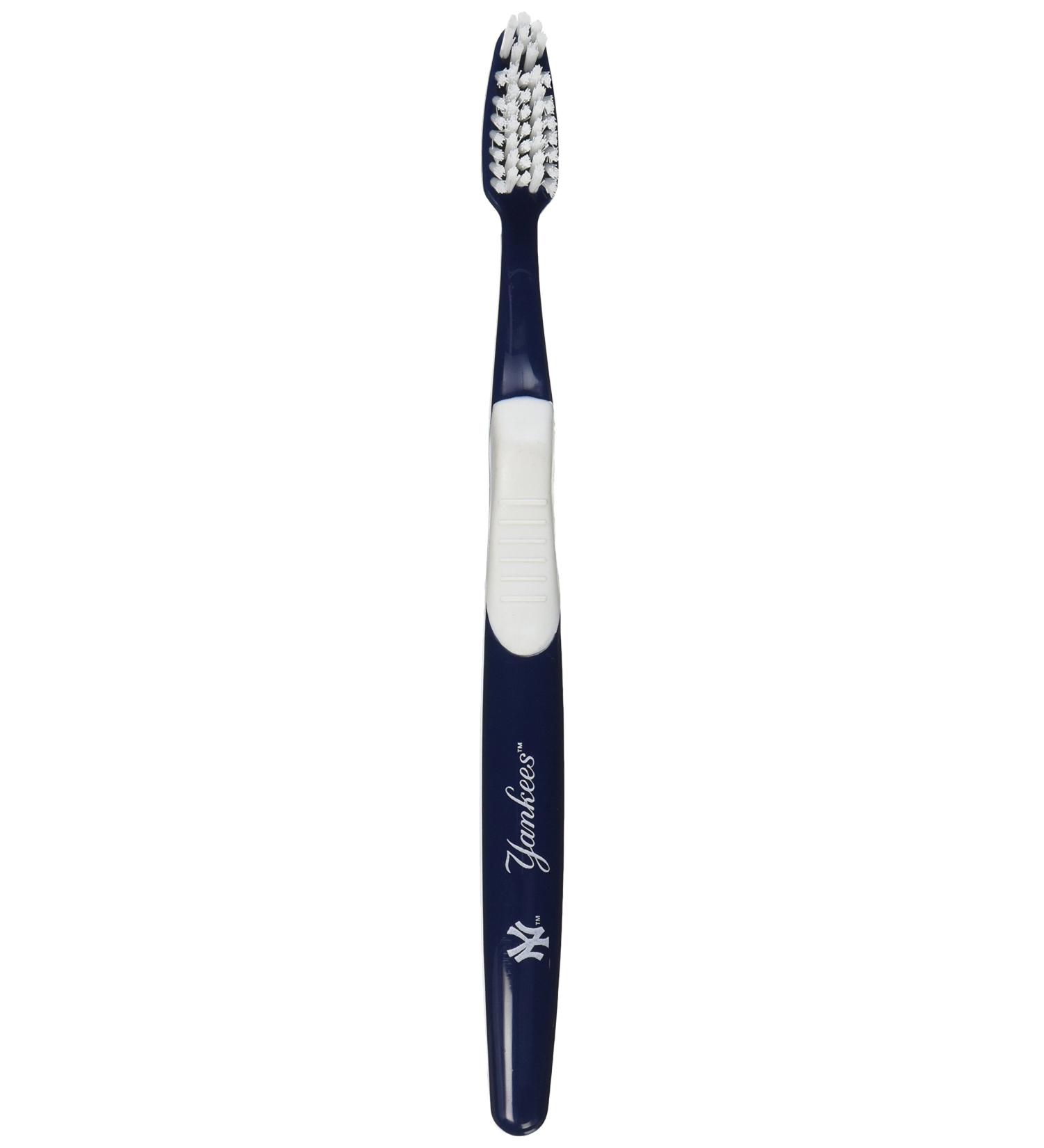 MLB New York Yankees Officially Licensed Toothbrush - Shop Now! - Buy Online on GoSupps.com