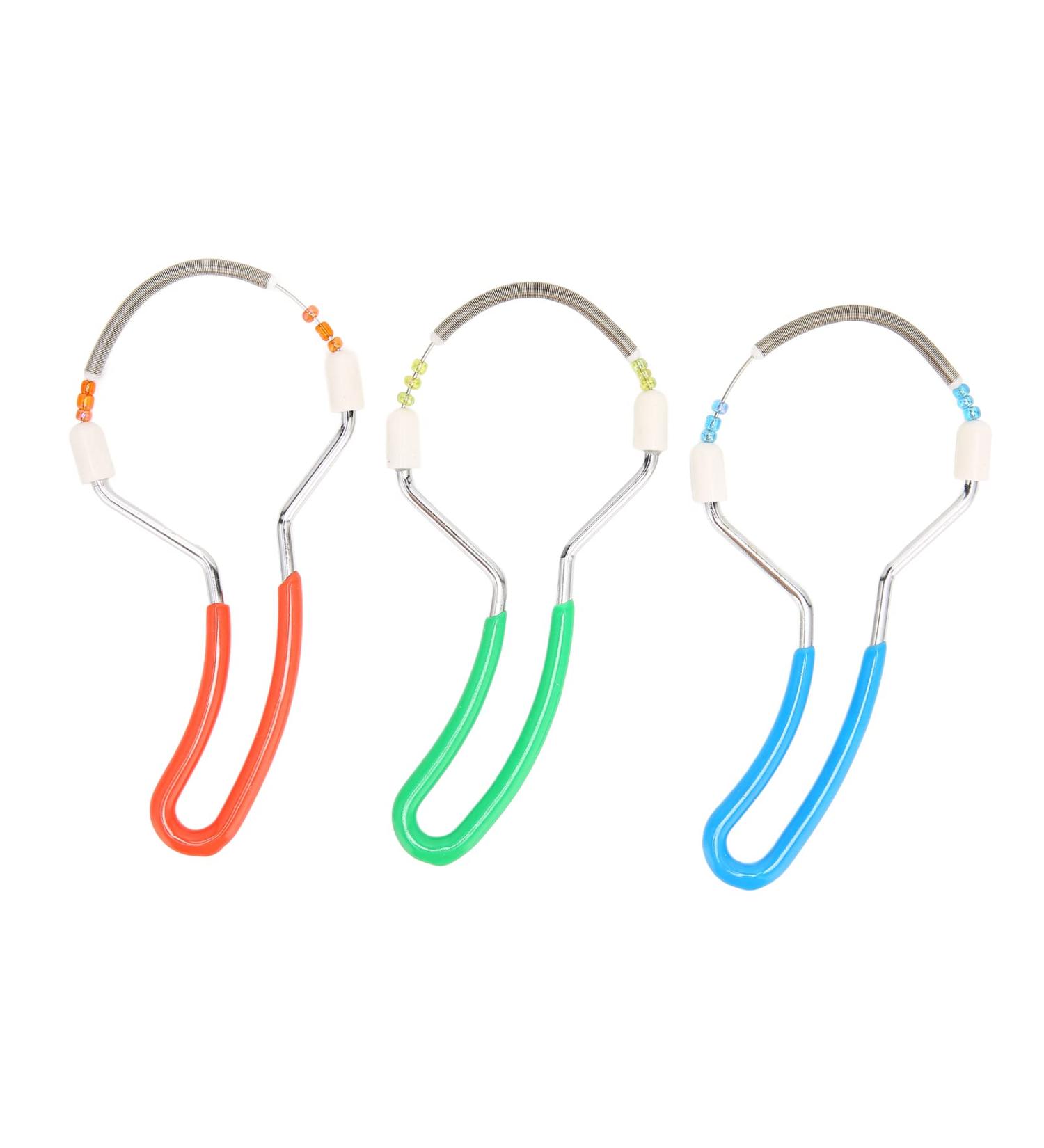 3 Pack Spring Facial Hair Remover - Upper Lip Chin Cheeks & Neck Epilator | International Shipping Available - Buy Online on GoSupps.com