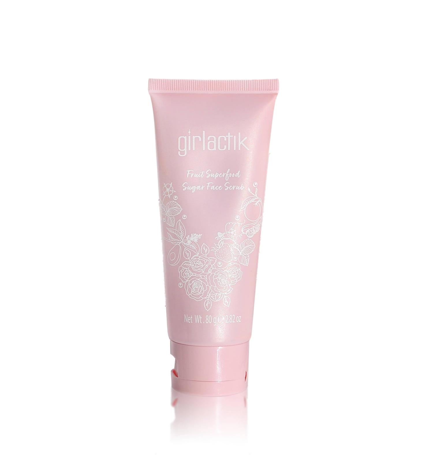 Girlactik Fruit Superfood Sugar Face Scrub (Tube) 2.82 Ounce (Pack of 1) - Buy Online on GoSupps.com