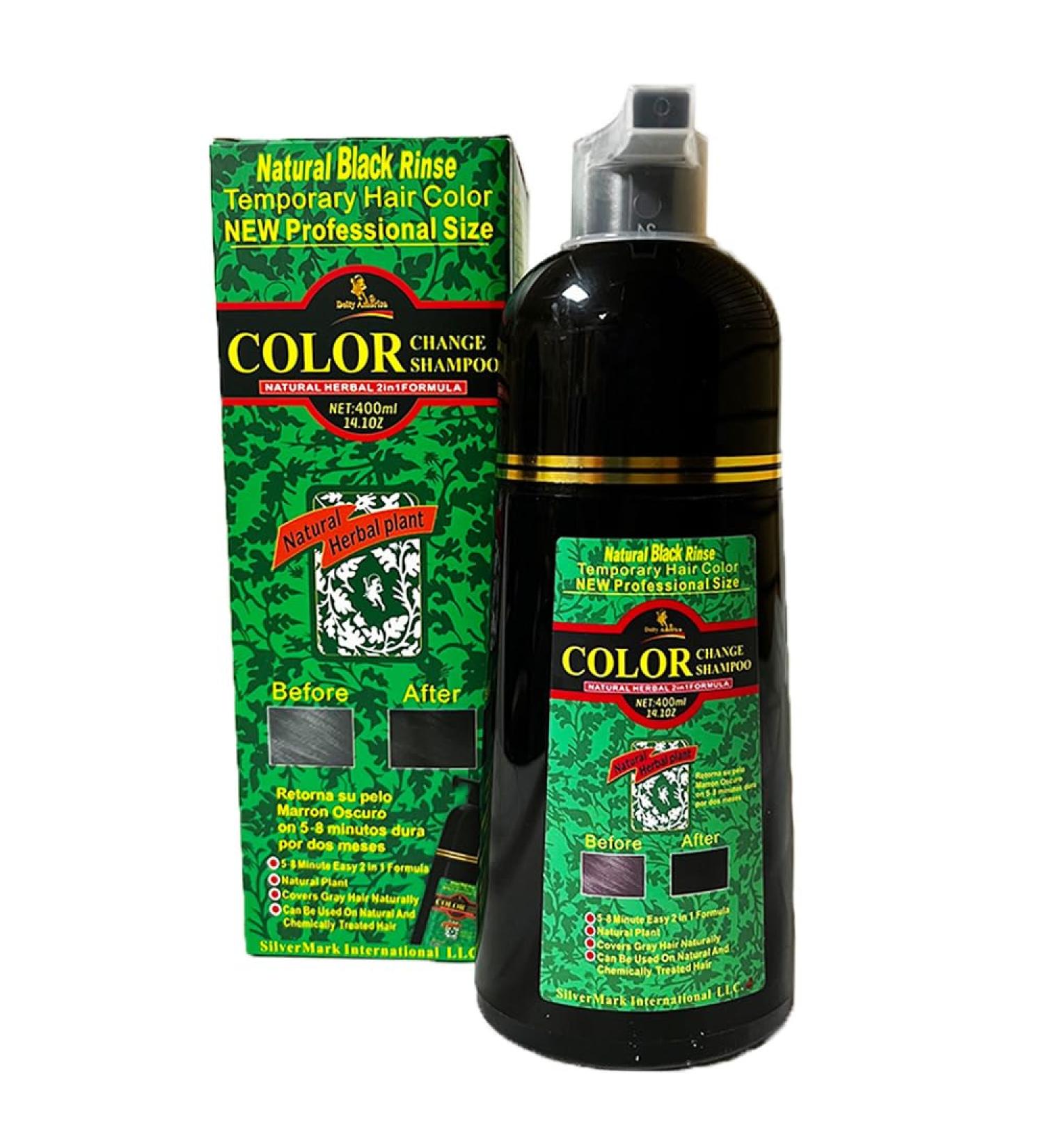 Deity Herbal Black Shampoo Color Change Kit | Professional 14.1oz - Shop Internationally - Buy Online on GoSupps.com