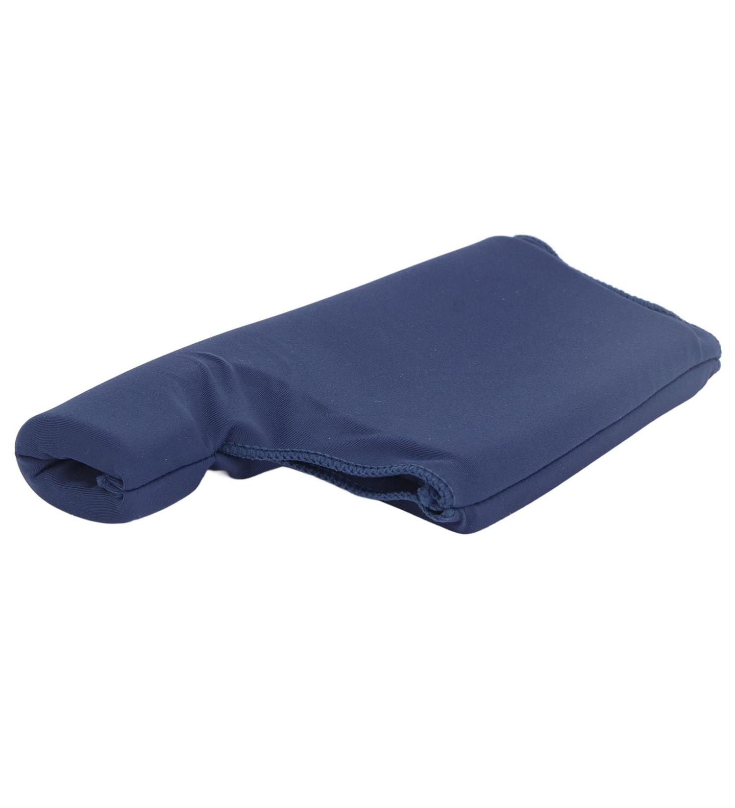 Heel Pain Relief Gel Foot Sleeve | Hot Cold Compress for Bunions Plantar Fasciitis & Arthritis | Reusable 360 Stretchable Design (Dark Blue - Buy Online on GoSupps.com