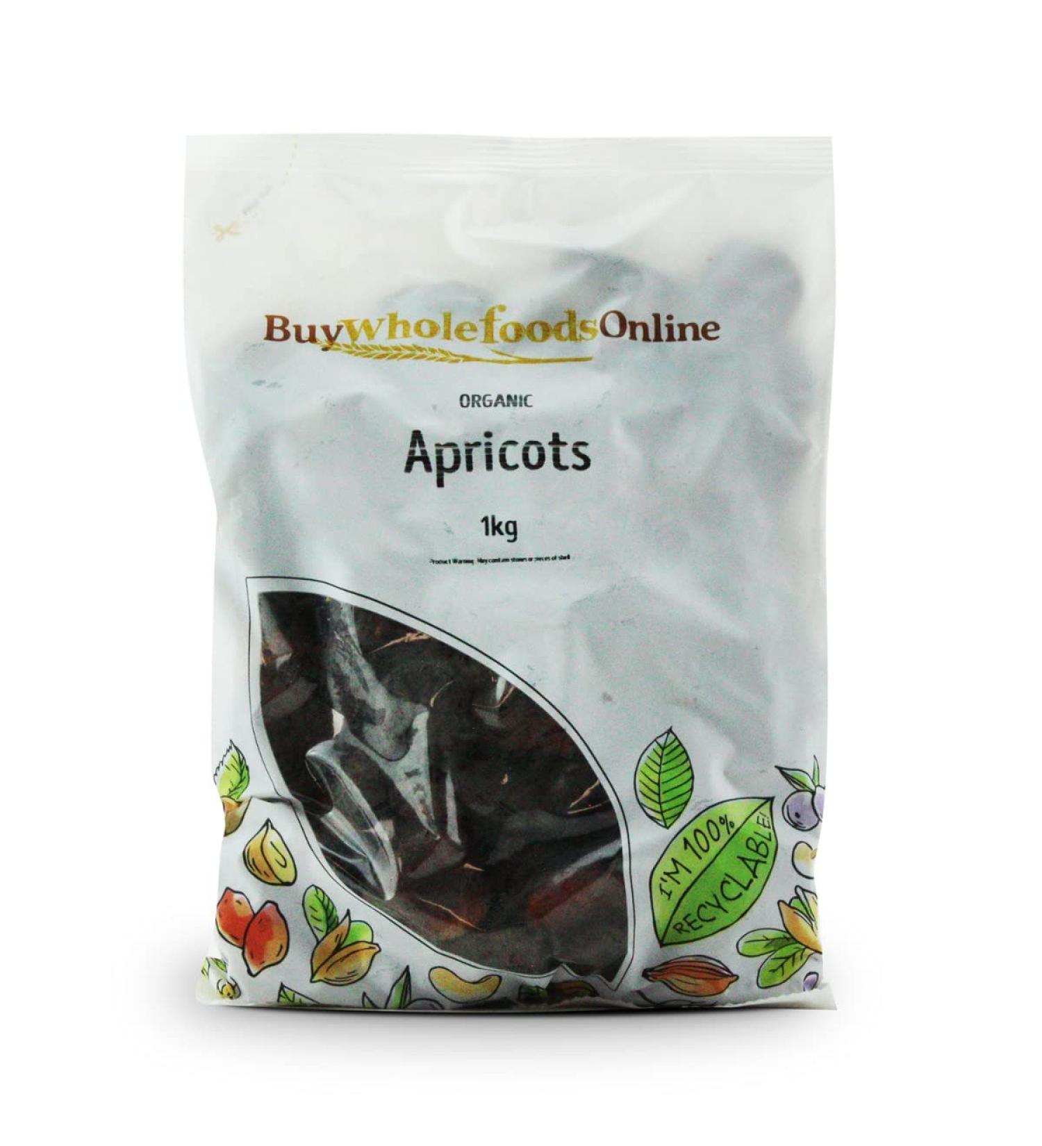 Organic Apricots 1kg (BWFO)