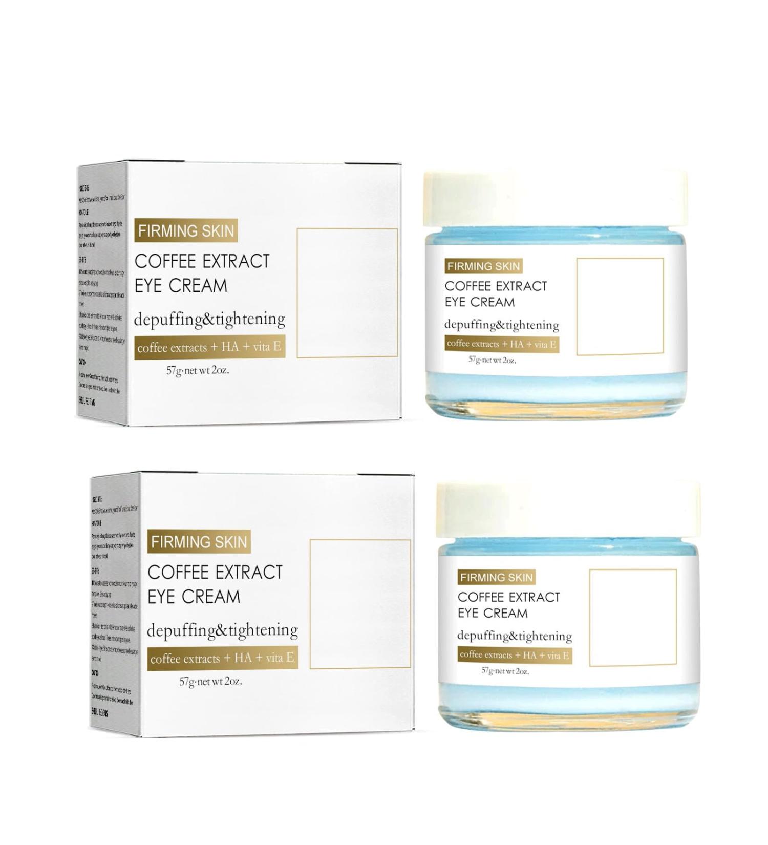 Caffeine Eye Cream - Anti-Aging & Anti-Wrinkle Eye Care for Under-Eye Bags (2PCs) - Shop Internationally! - Buy Online on GoSupps.com