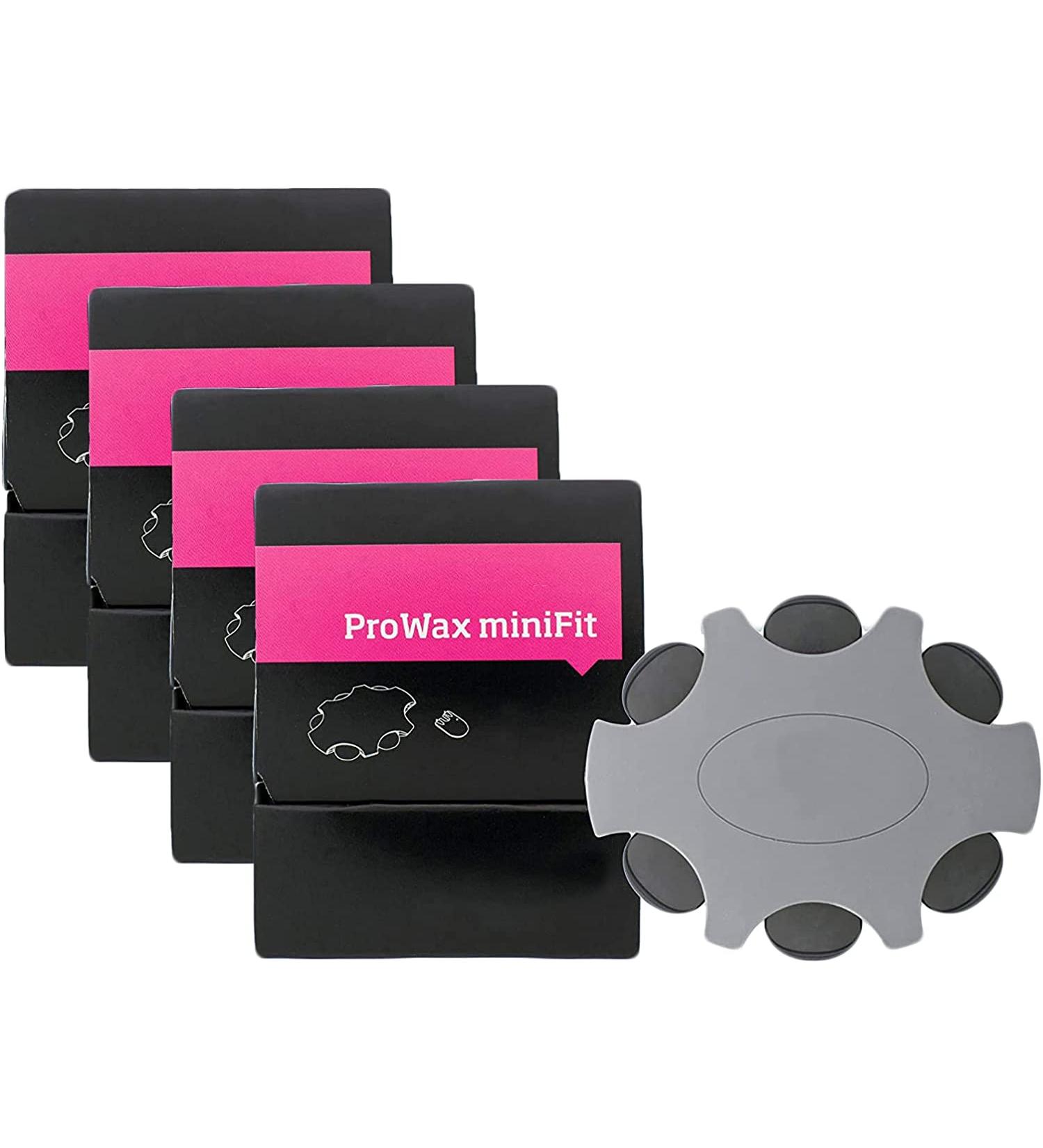 ProWax miniFit Hearing Aid Wax Guard Filters - Pack of 4 | Replacement Cleaning Kit for Oticon Accessories - Buy Online on GoSupps.com