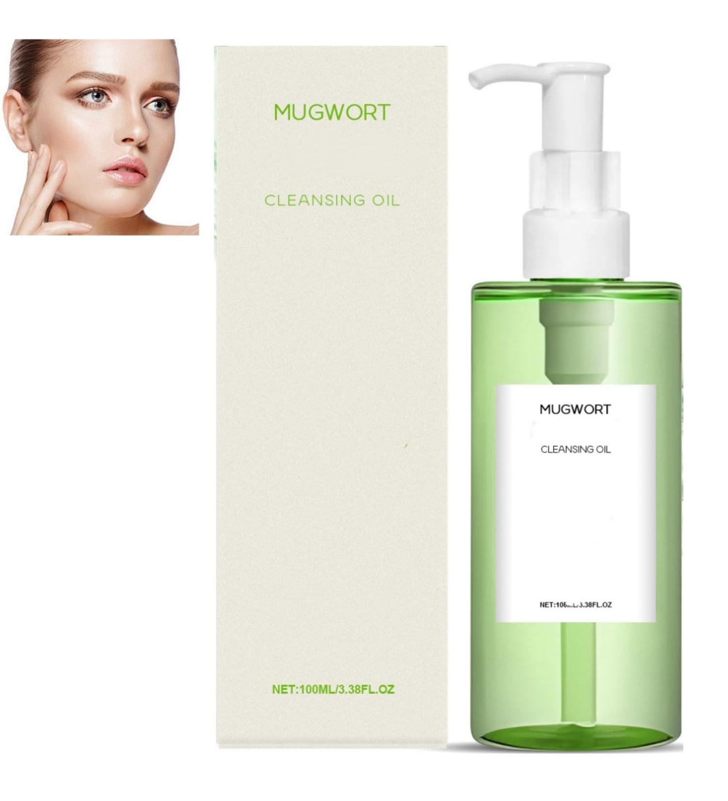 Huile nettoyante l'armoise - Nettoyage en profondeur des pores hydratant et apaisant : quilibre l'huile de la peau - niveau d'eau adapt aux peaux sensibles pour les femmes et les hommes (1PCS) - Buy Online on GoSupps.com