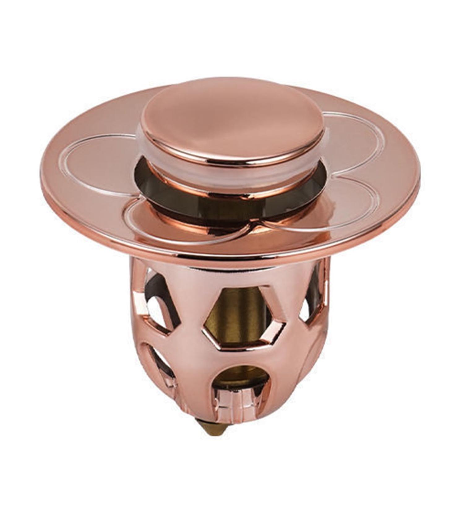 Popup Sink Plug Drain Strainer Drain Fitting Plug for Countertop Sinks with Anti-Clogging Strainer 6x6x6cm/2.4x2.4x2.4inch Brass - Buy Online on GoSupps.com