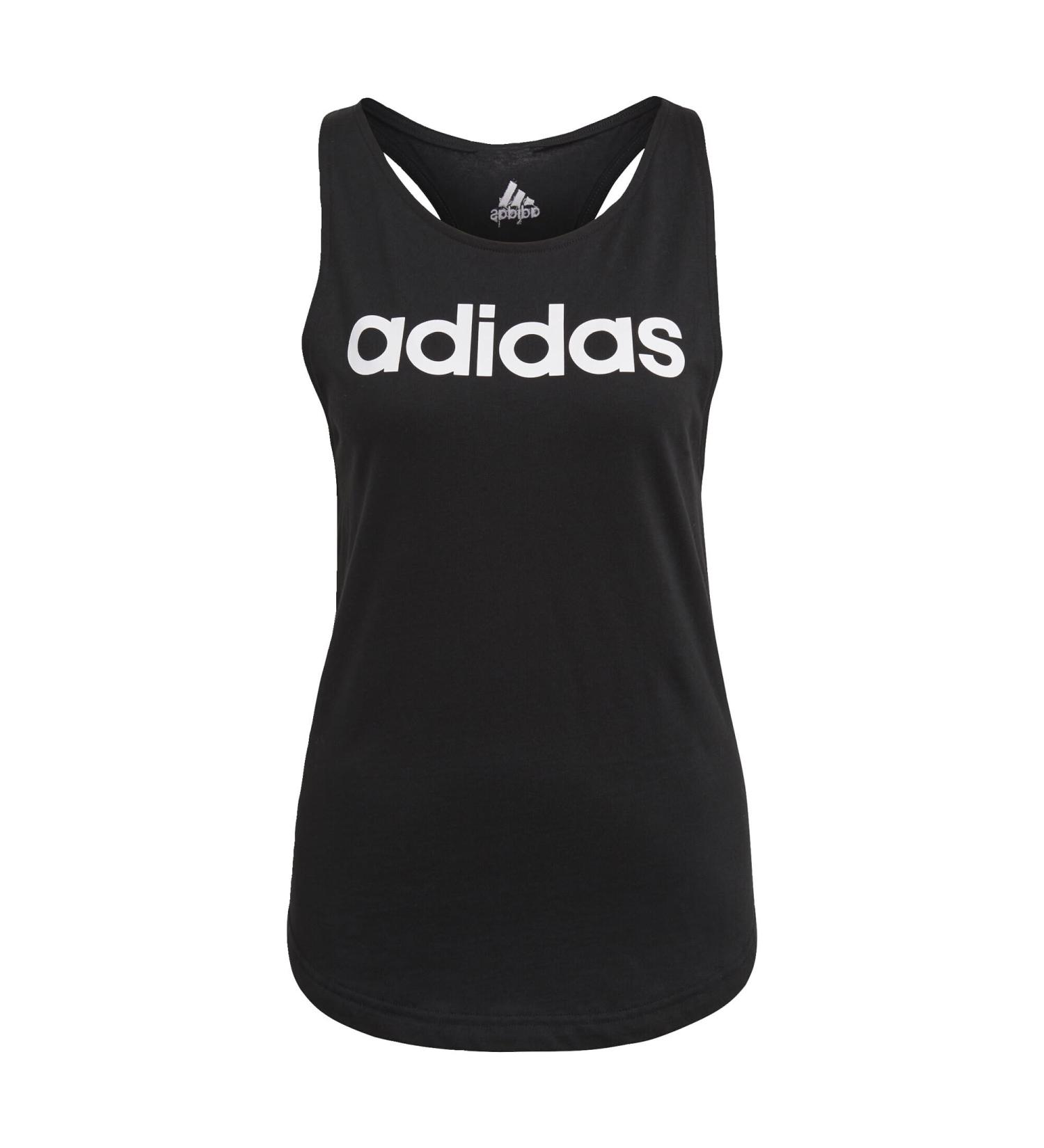 Buy adidas Female Adult Essentials Loose Logo Tank - 1-Pack L Black/White | Shop Internationally for Style & Comfort - Buy Online on GoSupps.com