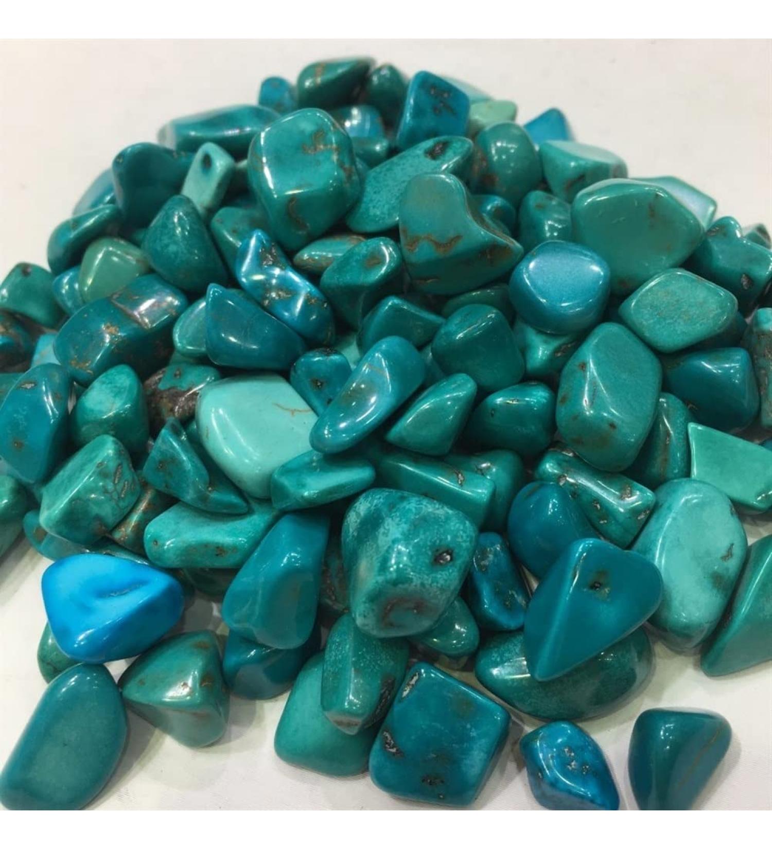 Crystal Rough Home Decoration 100g Natural Beautiful Turquoise Stones - Buy Online on GoSupps.com