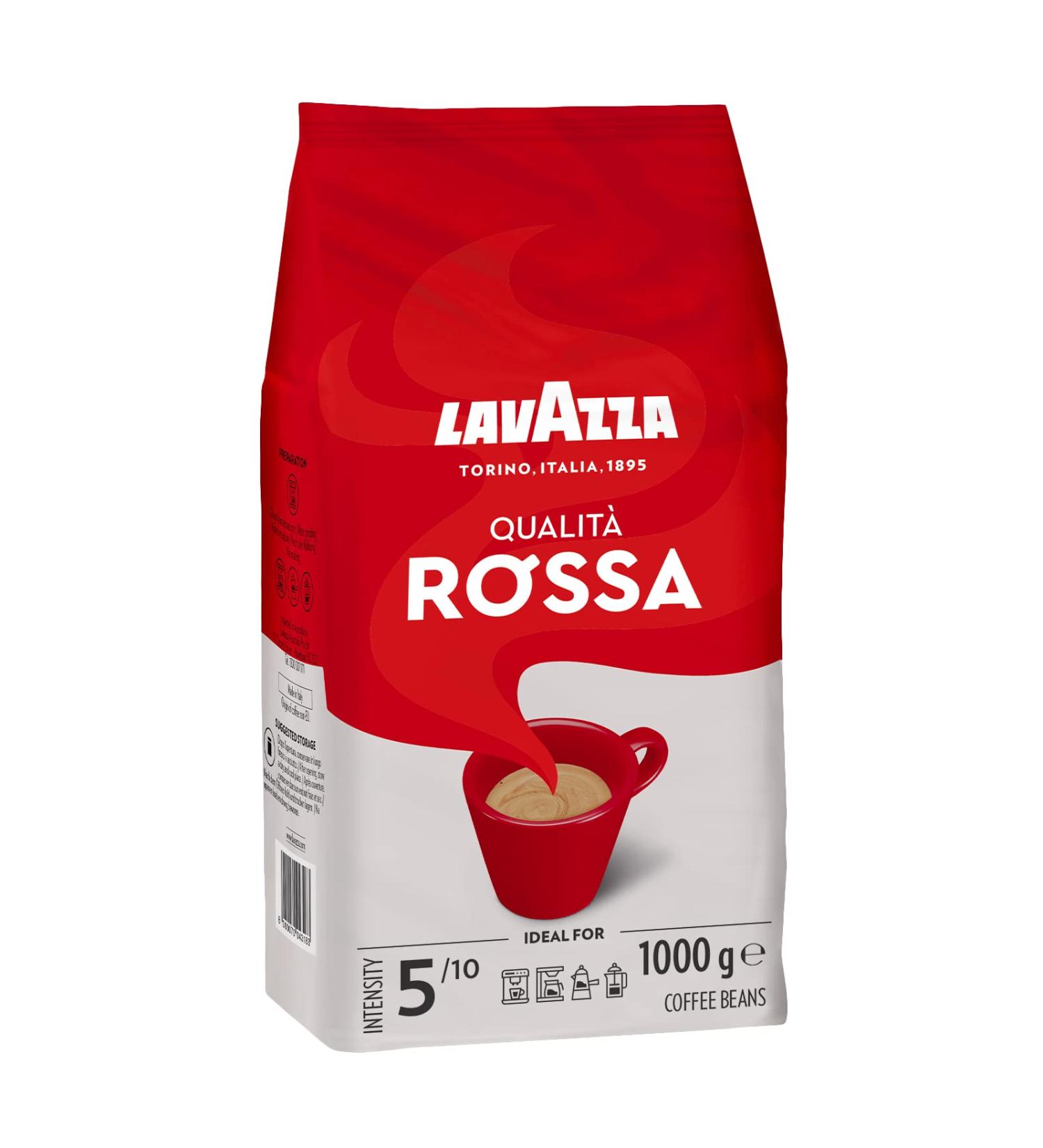Buy Lavazza Qualit Rossa Coffee Beans 1000g - Premium Italian Coffee for International Shipping - Buy Online on GoSupps.com