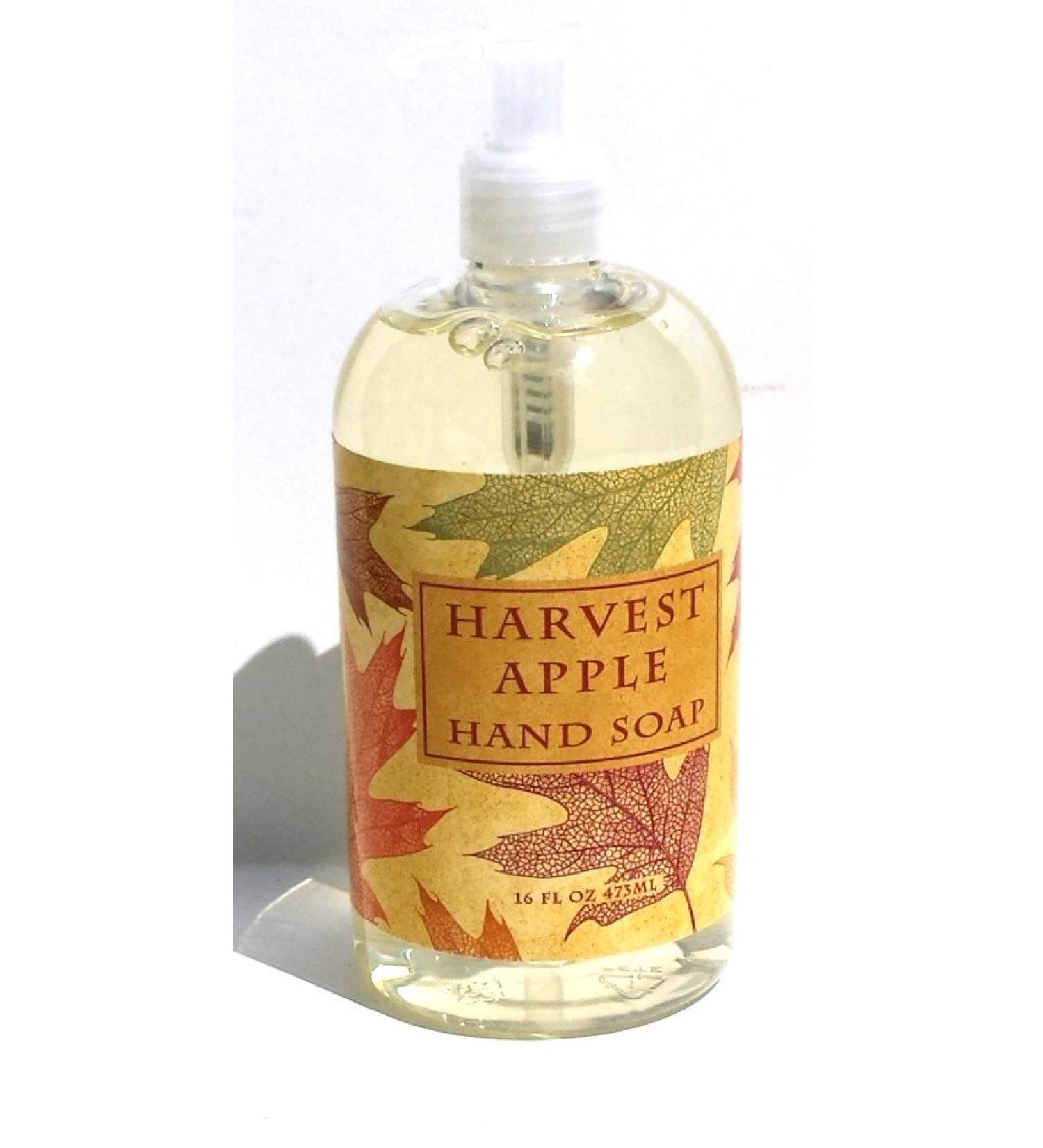 Greenwich Bay HARVEST APPLE Hand Soap with Shea Butter Apple Blossom Oil Cocoa Butter and Vitamin E 16oz Apple 16 FL Oz (Pack of 1)