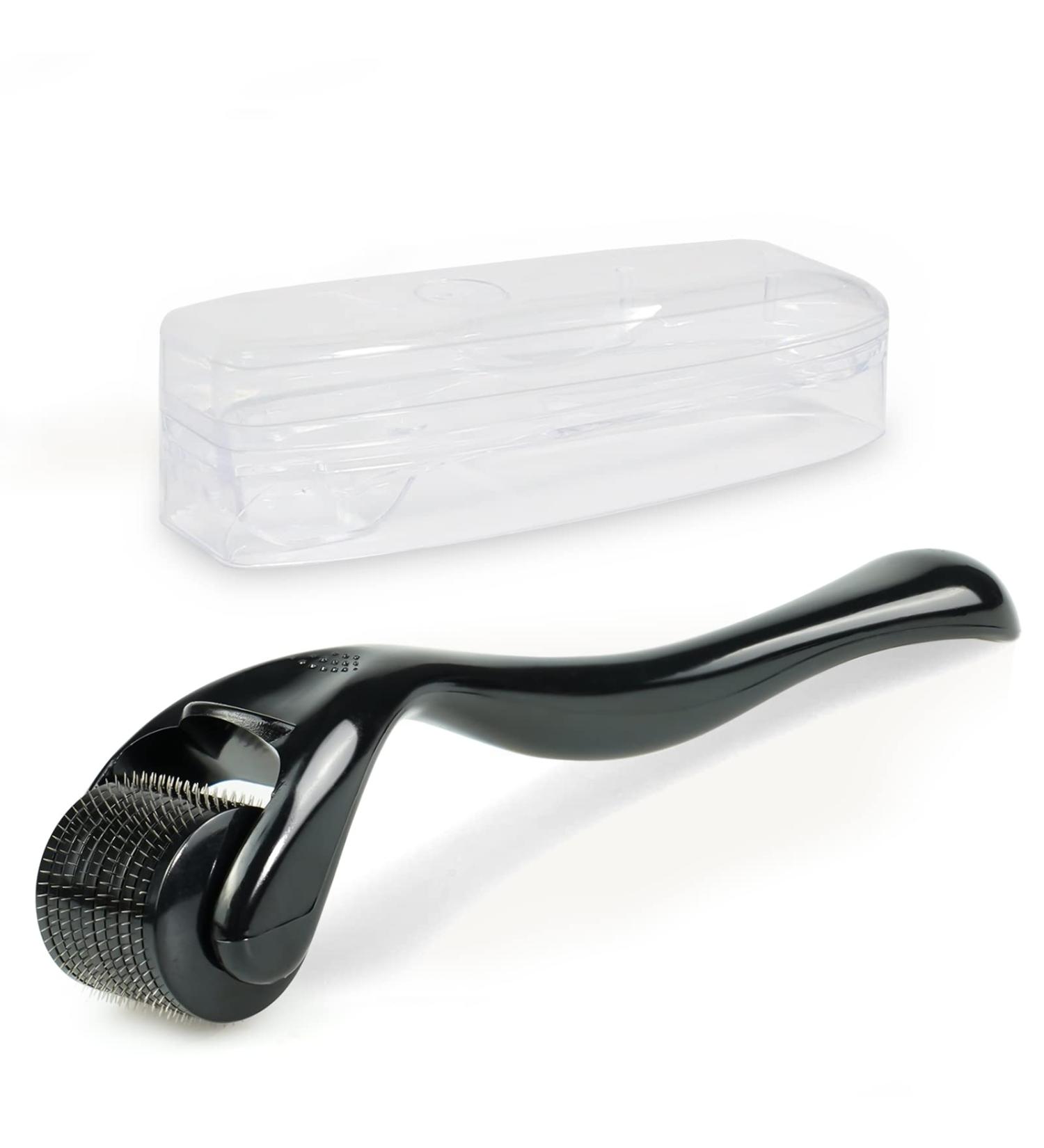 540 Titanium Derma Roller for Beard Hair Growth - Men's Beard Roller for Home Use - Buy Online on GoSupps.com