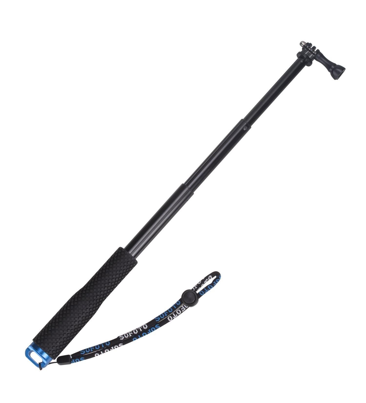 VVHOOY Selfie Stick Extendable Aluminum Monopod for Gopro Hero and Action Cameras - 11.25-37inch Telescopic Pole - Buy Online on GoSupps.com