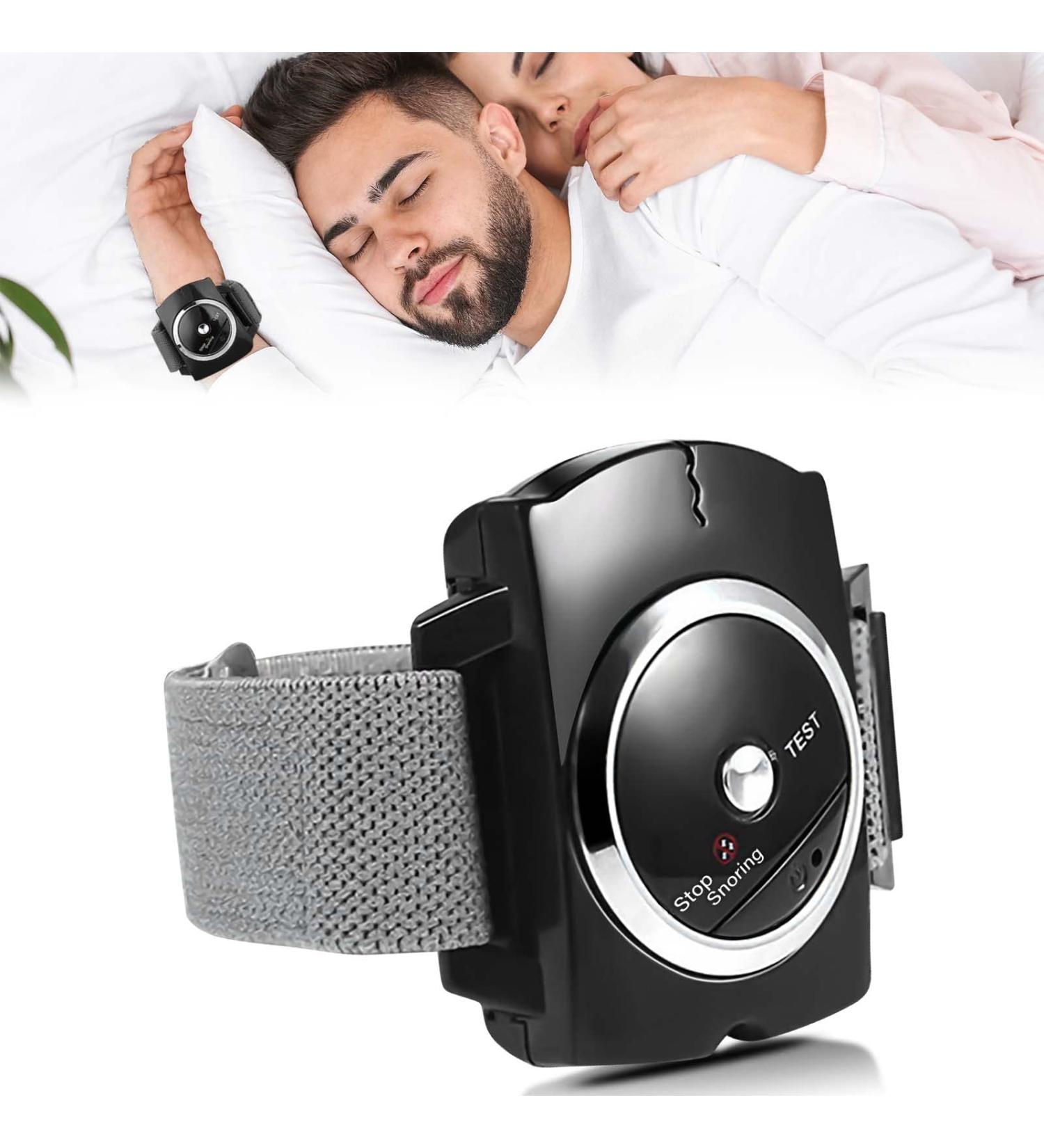 Sleep Connection Anti-Snore Wristband - Effective Snoring Solution for Blocked Nostrils - Snore Reduction - 1 Count (Black) - Buy Online on GoSupps.com