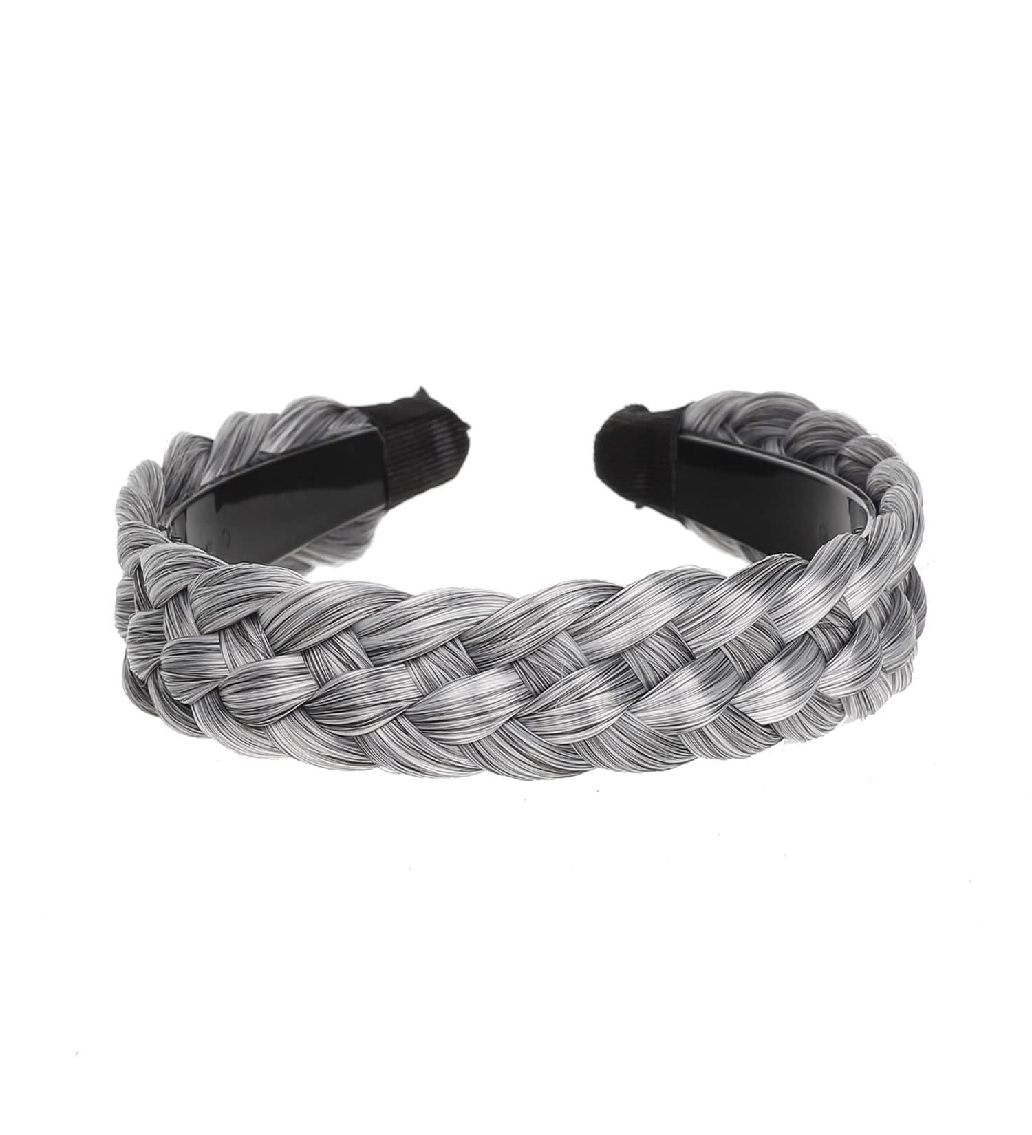 Vowyore Synthetic Hair Braided Headband - Classic Chunky Wide Plaited Hairpiece for Women and Girls - Buy Online on GoSupps.com
