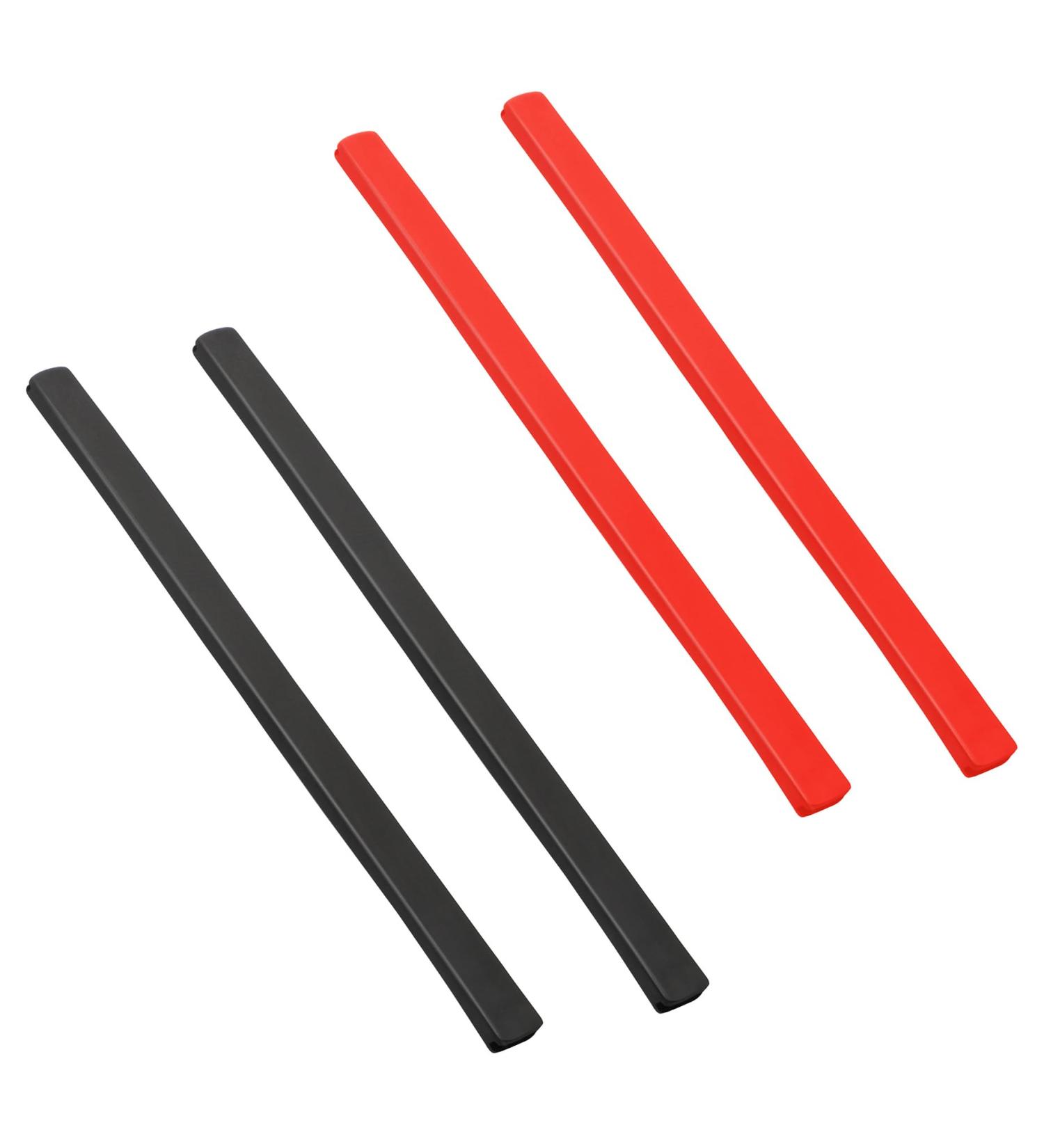 BlazerBuck Replacement Ear Socks for Oakley Tincup OX3184 & OX5099 - Black/Red Ear Grips for Ultimate Comfort - Buy Online on GoSupps.com