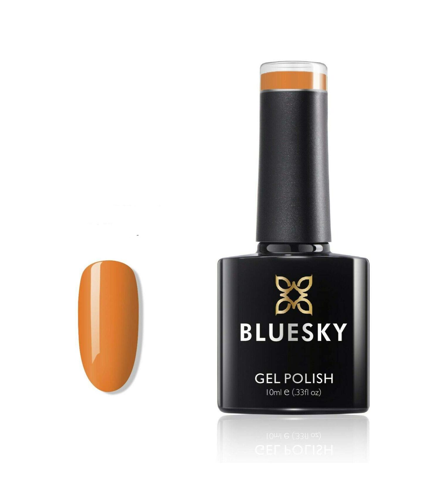 Bluesky Gel Nail Polish City Vibes Collection - New Yorker AW2001.10ml. Orange (Requires Curing under UV/LED Lamp)