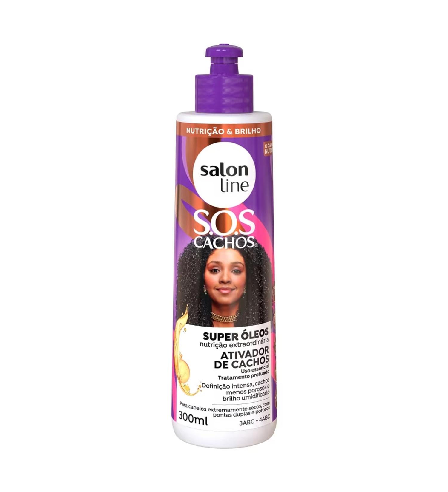 Salon Line SOS Curls Hair Treatment - Nourishing Curl Activator | 10.14 Fl Oz | Best for International Shipping - Buy Online on GoSupps.com