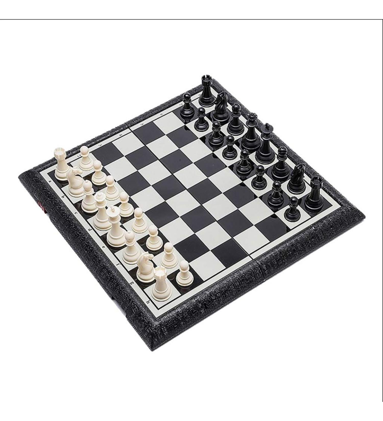 Chess Set Folding Magnetic Plastic Chess Set Fun Board Game for Beginner Family Party Board Game (Size : 41cm) (41cm) - Buy Online on GoSupps.com