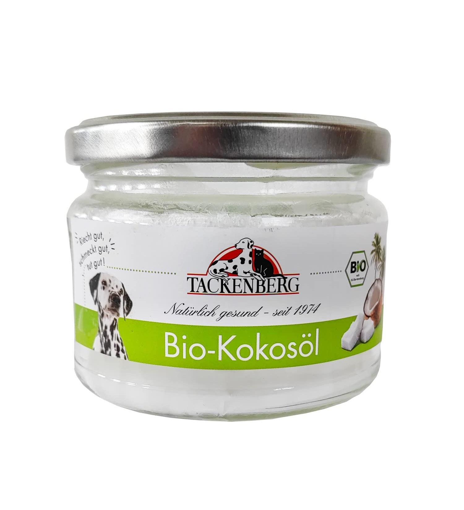 Tackenberg - Organic coconut oil for dogs - 200 ml - premium quality