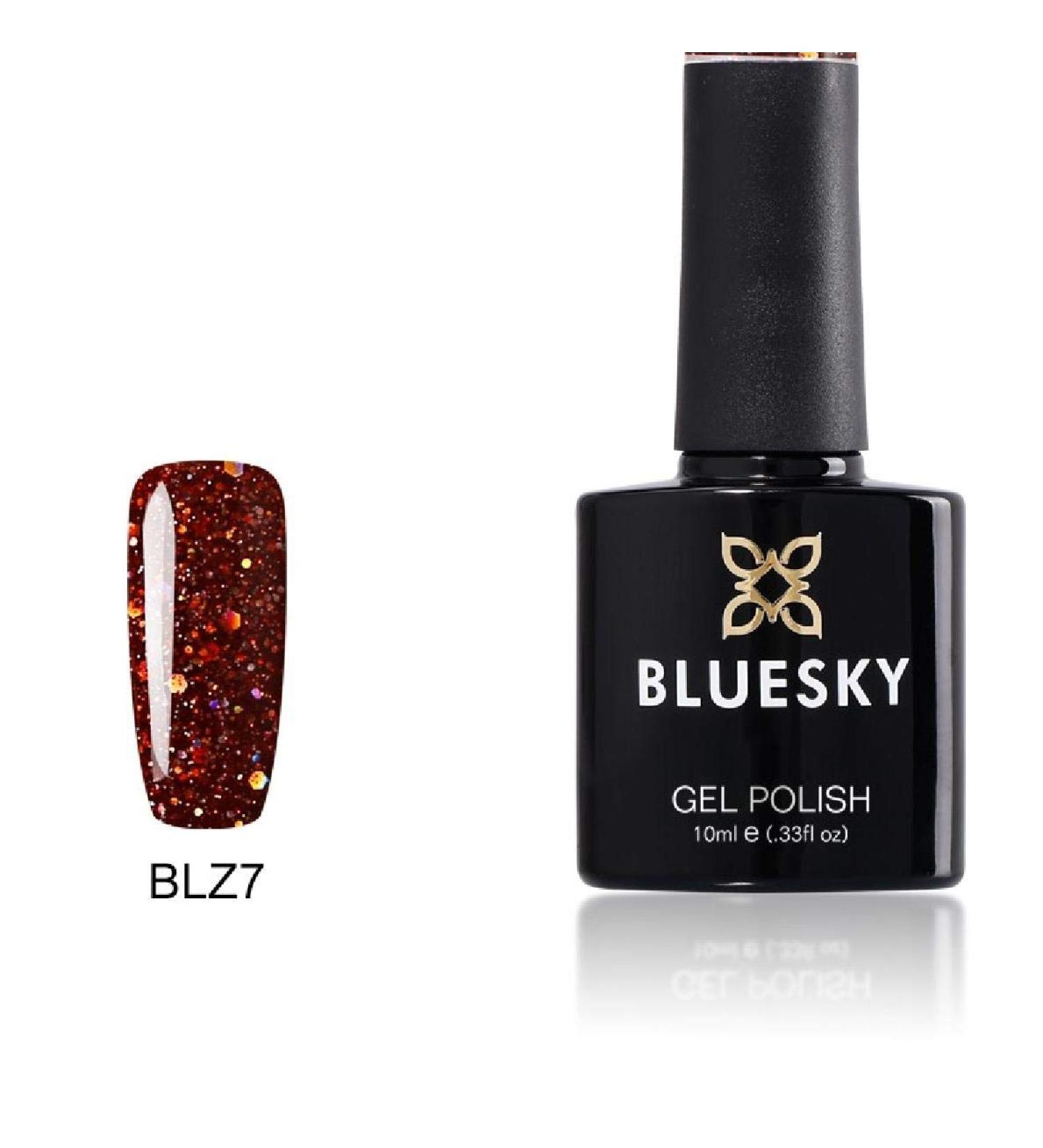 BLUESKY BLZ07 UV/Gel Nail Polish 10 ml Ruby Red Hollywood