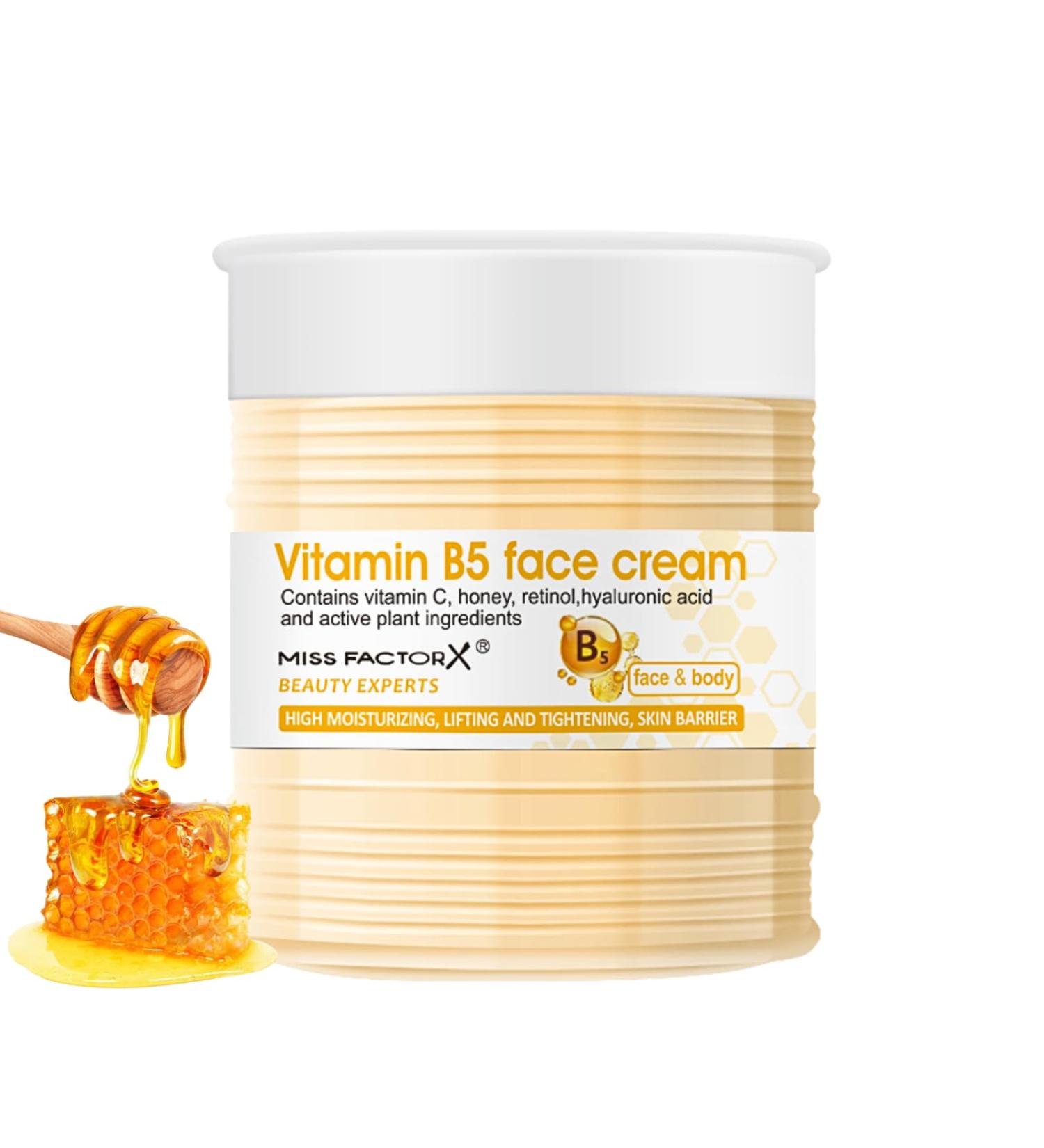 Face Cream For Women Face Moisturiser Vitamin B5 Face Cream Vitamin C Day Cream For Women Anti Aging with Honey Hyaluronic Acid Cream Nourishing Repairing Smoothing Face Cream for Face & Body - Buy Online on GoSupps.com