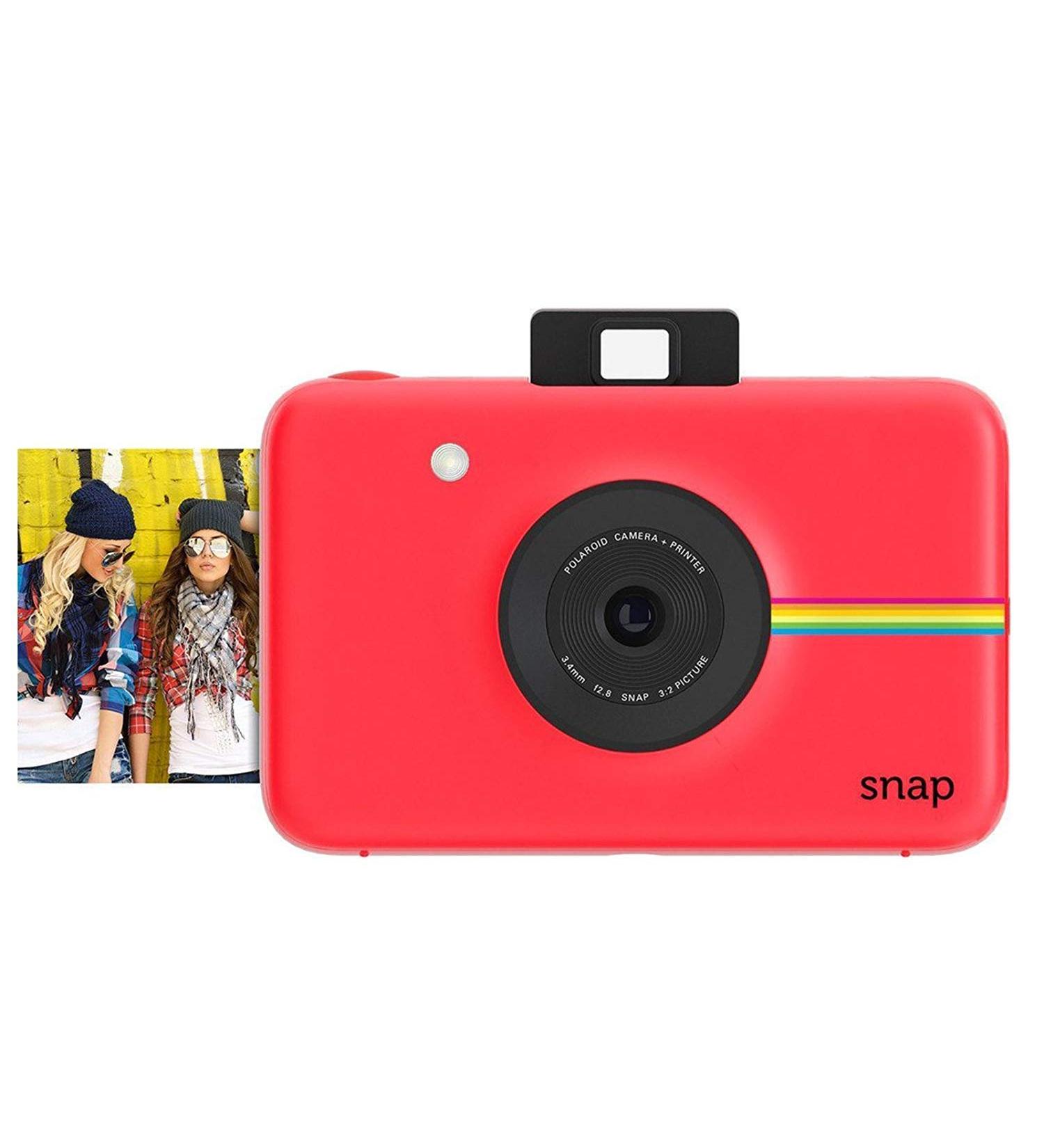 Polaroid Snap Instant Digital Camera in Red with ZINK Zero Ink Printing Technology - Buy Online on GoSupps.com