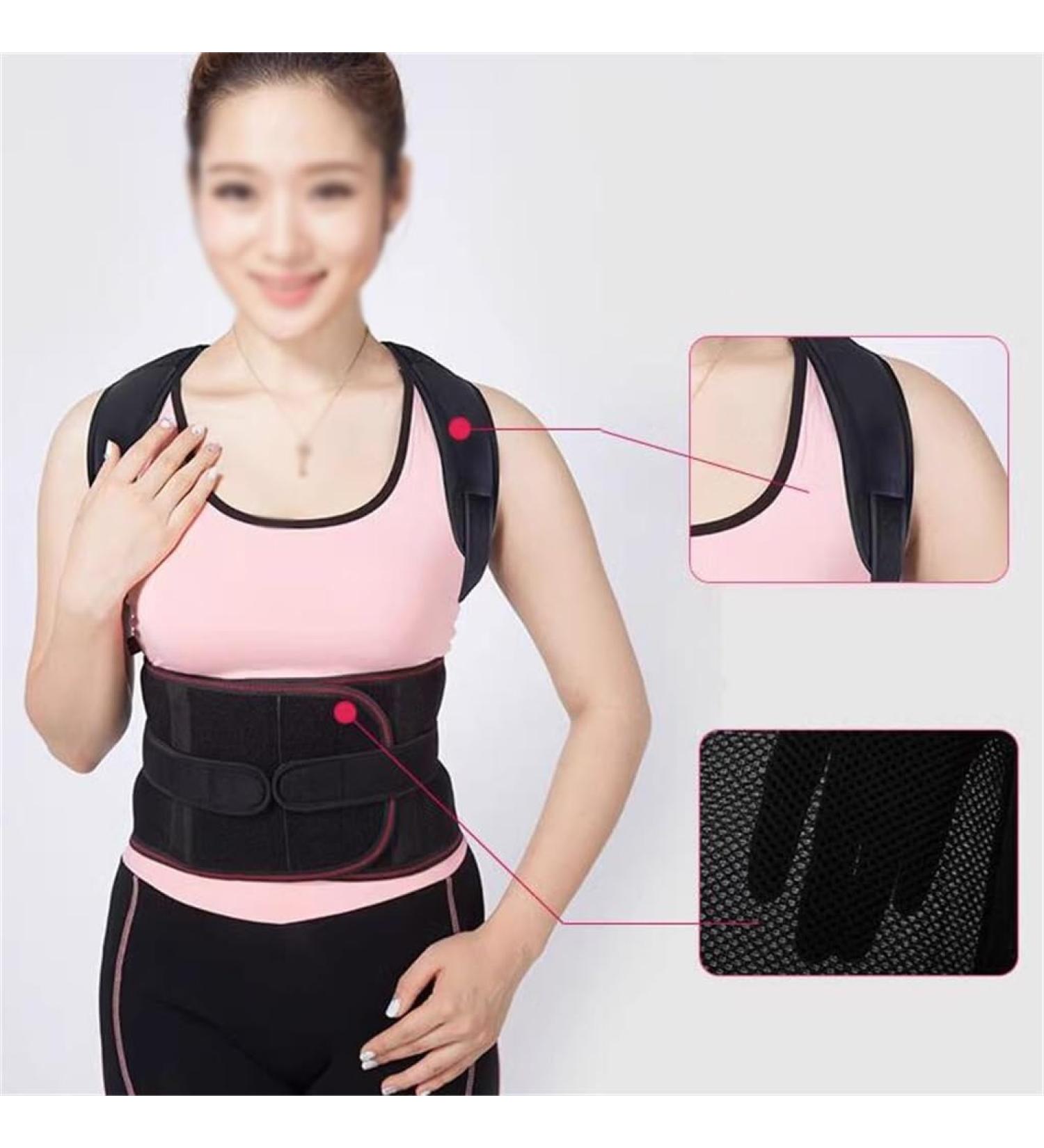 DFHBFG Correct The Spinal Artifact Adult Hunchback Orthotics Male Straight Back Female orthobelt(Size:Small) Small D - Buy Online on GoSupps.com