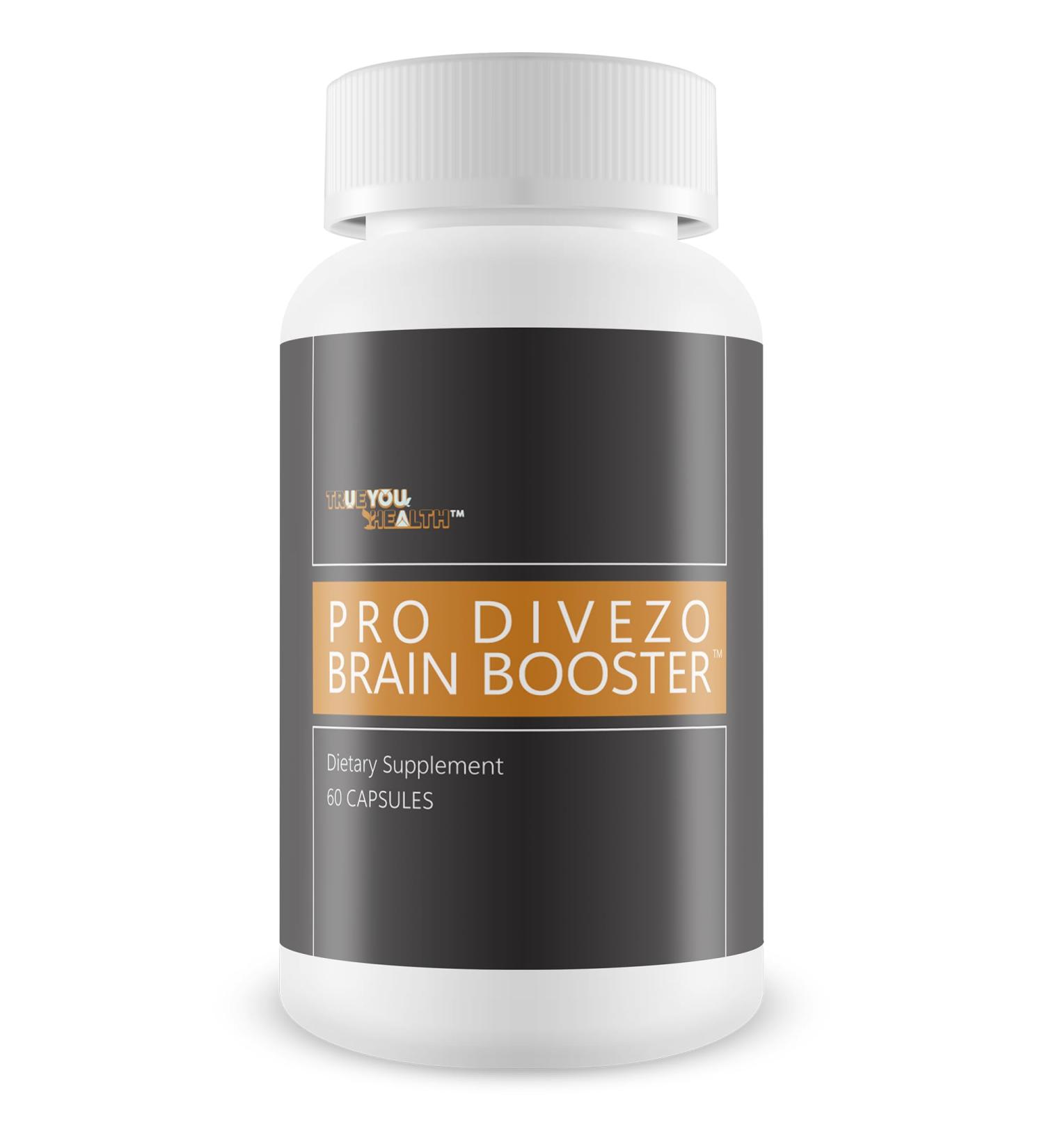Pro Divezo Brain Booster - Our Best Brain Booster Supplement - Memory Brain Booster for Women Brain Booster for Men - The Brain Booster Supplement for Focus Memory Clarity Energy - Brain Booster Pills - Buy Online on GoSupps.com