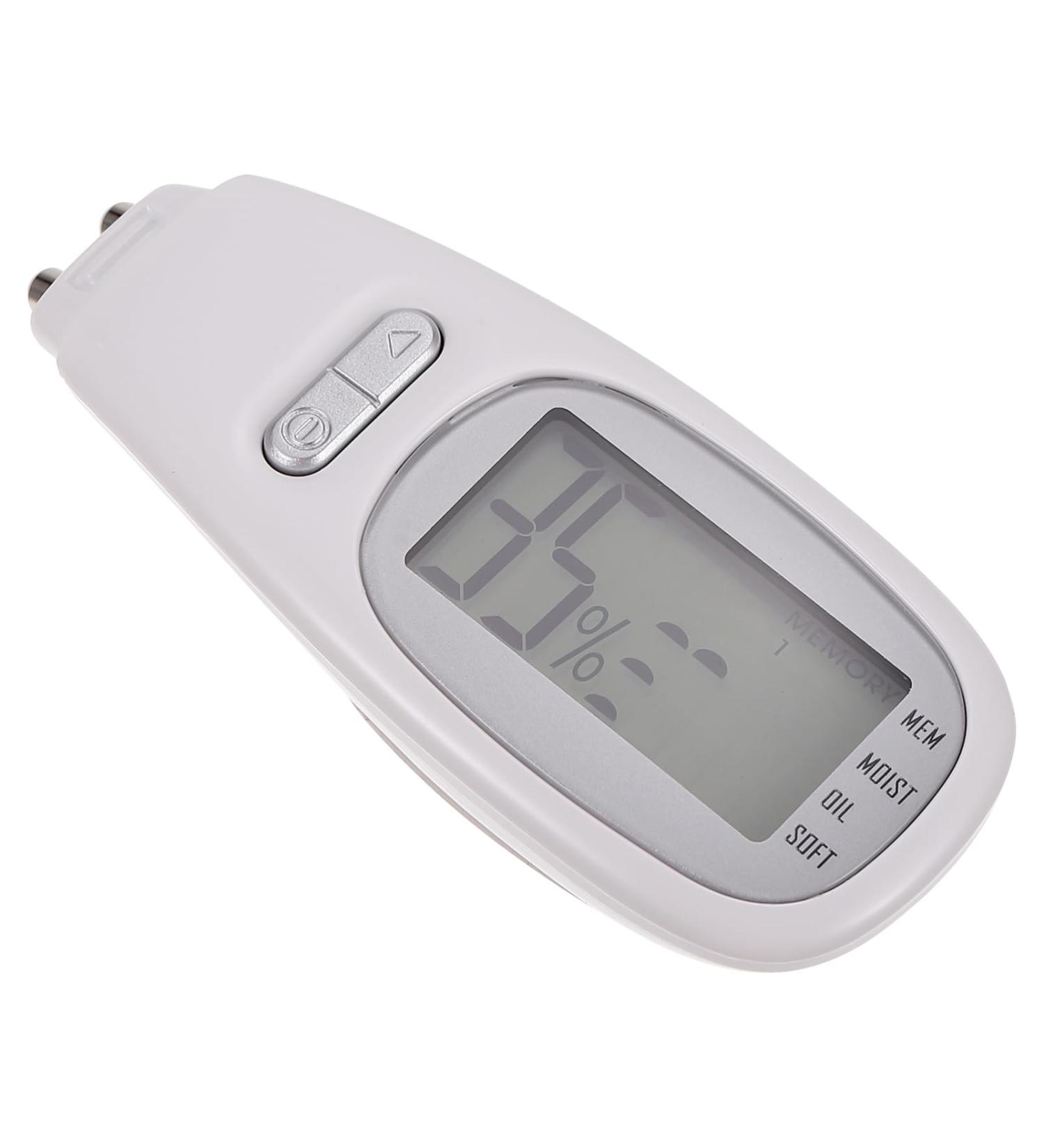 Veemoon 1 Set Moisture Tester Digital Skin Detector Pen Portable Skin Analyzer Skin Water Oil Tester Digital Skin Analysis Digital Skin Meter Skin Care The Face Abs Moisture Meter White - Buy Online on GoSupps.com