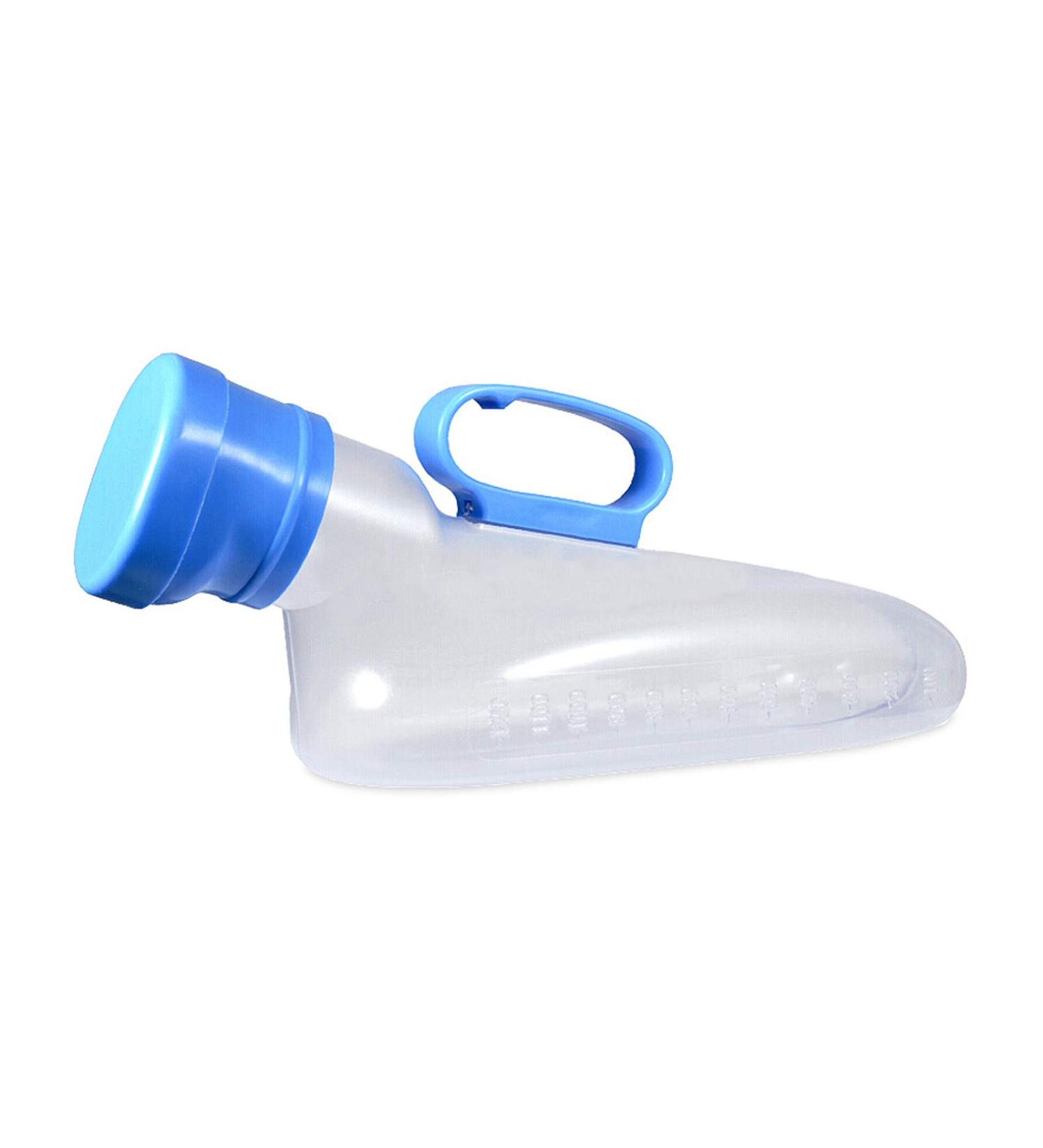 Portable Pee Plastic Pee Container Urine Bottle Portable Reusable High Capacity Male Urinal Ruler Urine Container - Buy Online on GoSupps.com