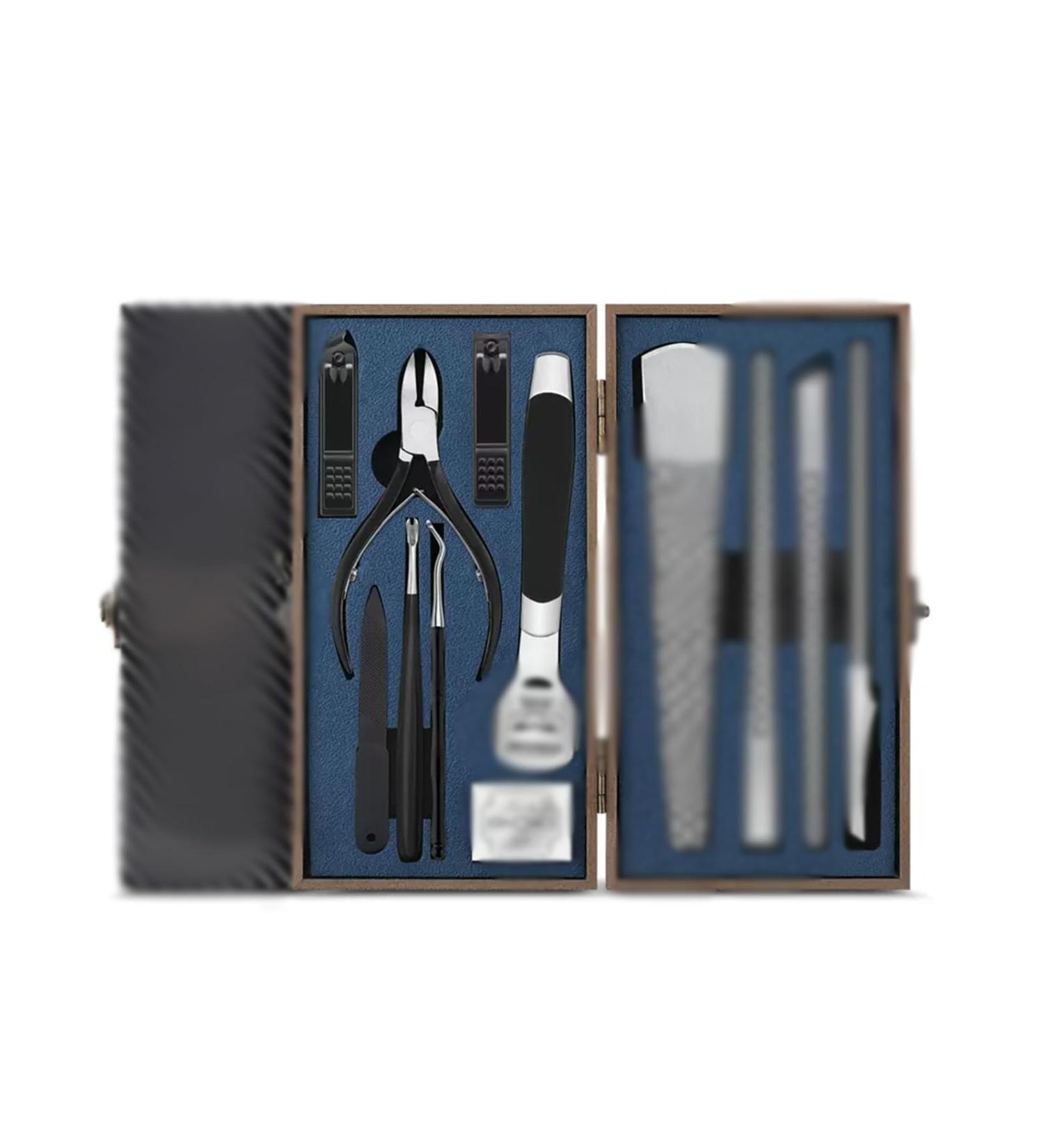 Nail Scissors Nail Clippers for Men and Women with Anti Slip Handle Toe Nail Clippers for Travel or Home Perfect with Nail File Toenail Clippers Blue - Buy Online on GoSupps.com