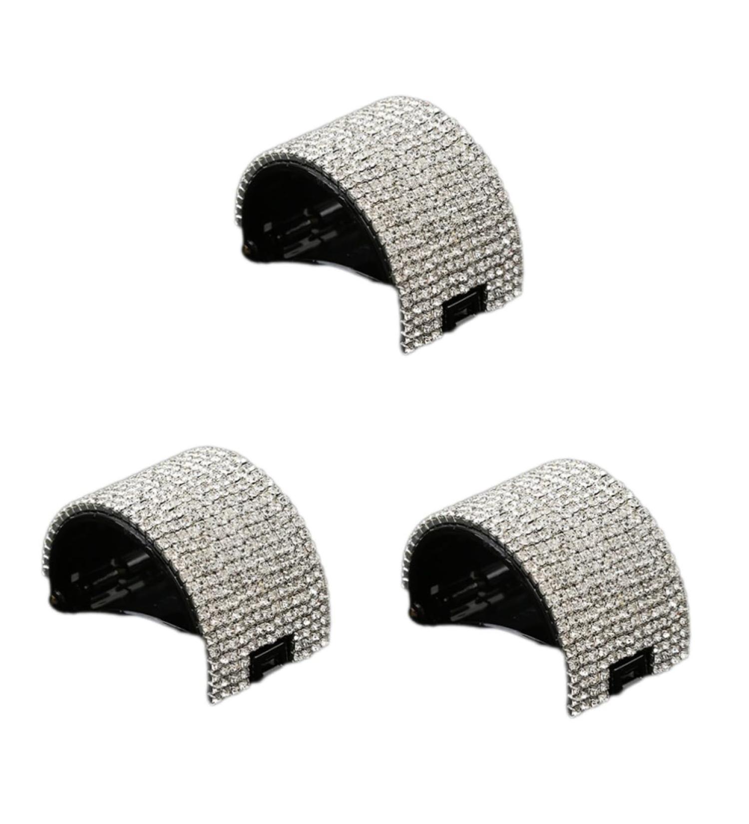 FRCOLOR Ponytail Holder Barrette rhinestone clip rhinestone barrettes clip ponytail holder ponytail holder clips holder ponytail holder clip headgear Hairpins - Buy Online on GoSupps.com