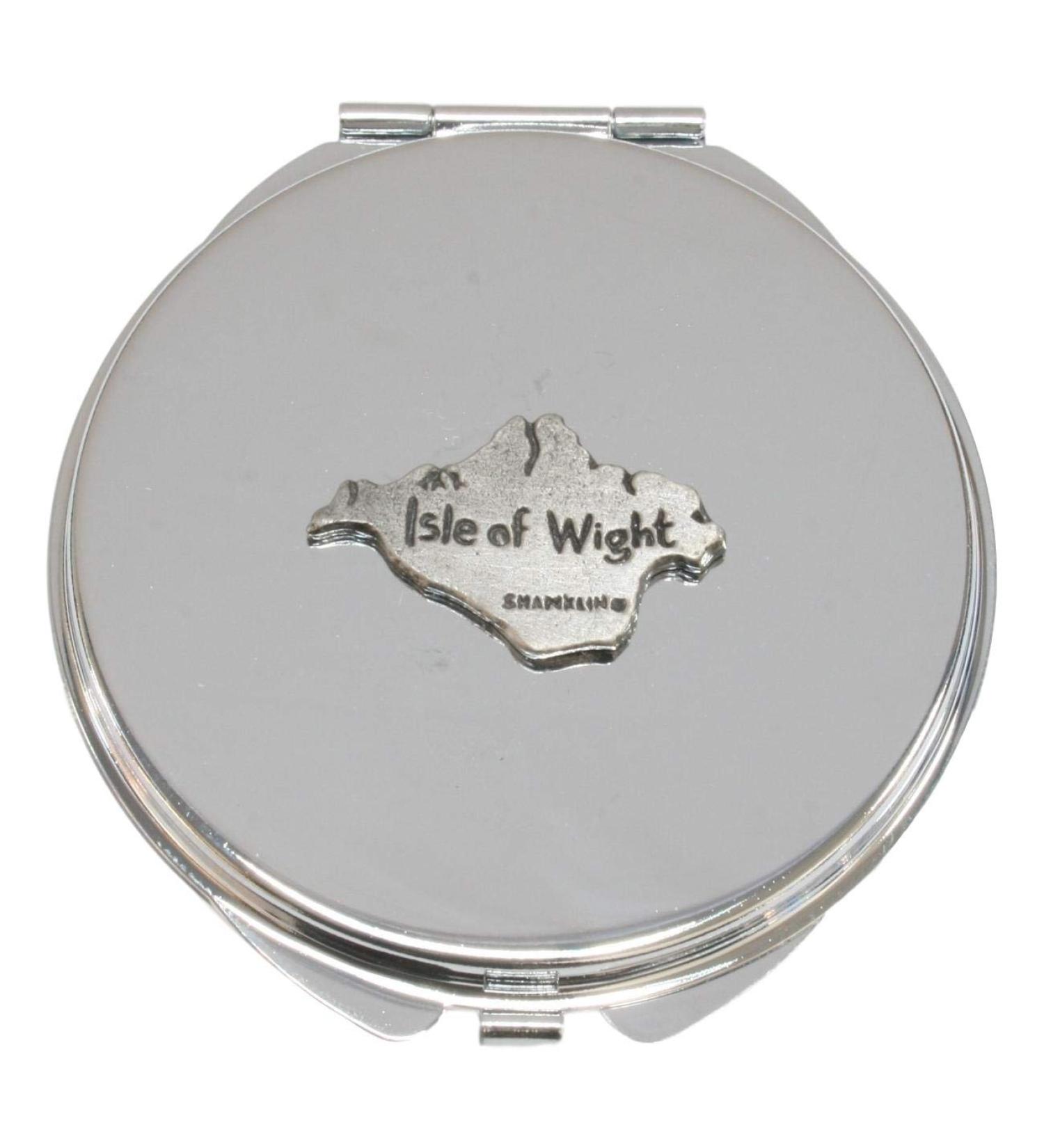 Isle of Wight Compact Mirror Handbag Gift With Free Engraving 442 - Buy Online on GoSupps.com