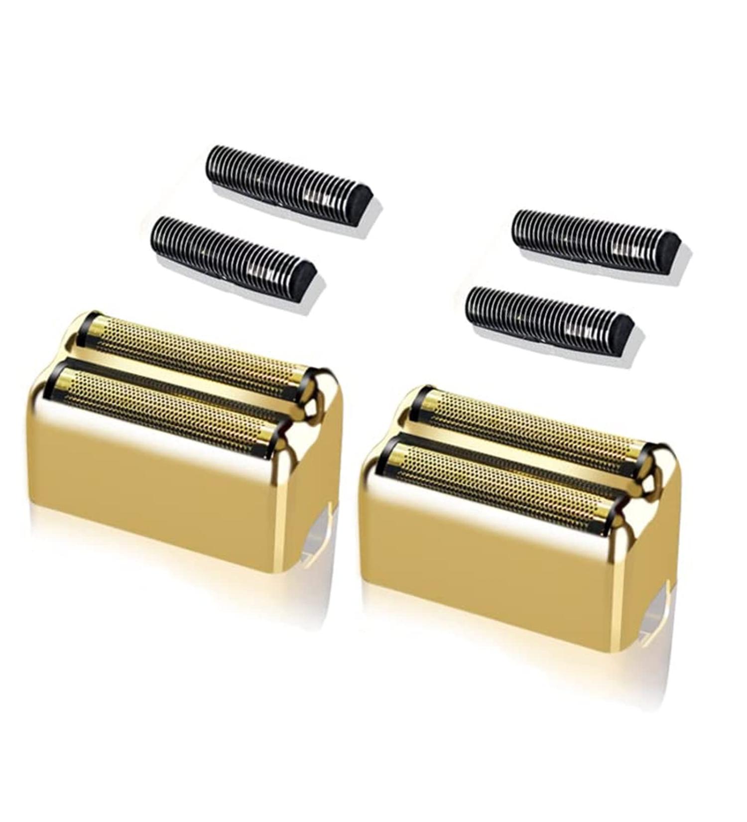 Replacement Foil and Cutters Compatible with BabylissPRO Barberology Electric Shaver Double Shaver Foil Replacement Compatible with BaBylissPRO Barberology FXFS2/FXFS2G (Gold) - Buy Online on GoSupps.com