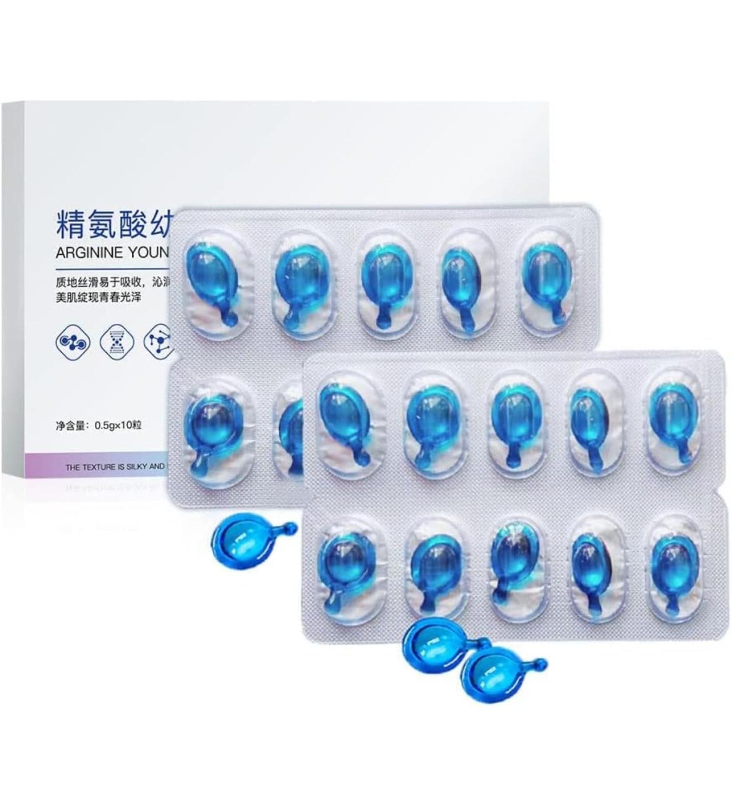 Wrinkle Smoothing Capsules Advanced Formula With Hyaluronic Acid Wrinkle Capsules (2Boxes) - Buy Online on GoSupps.com