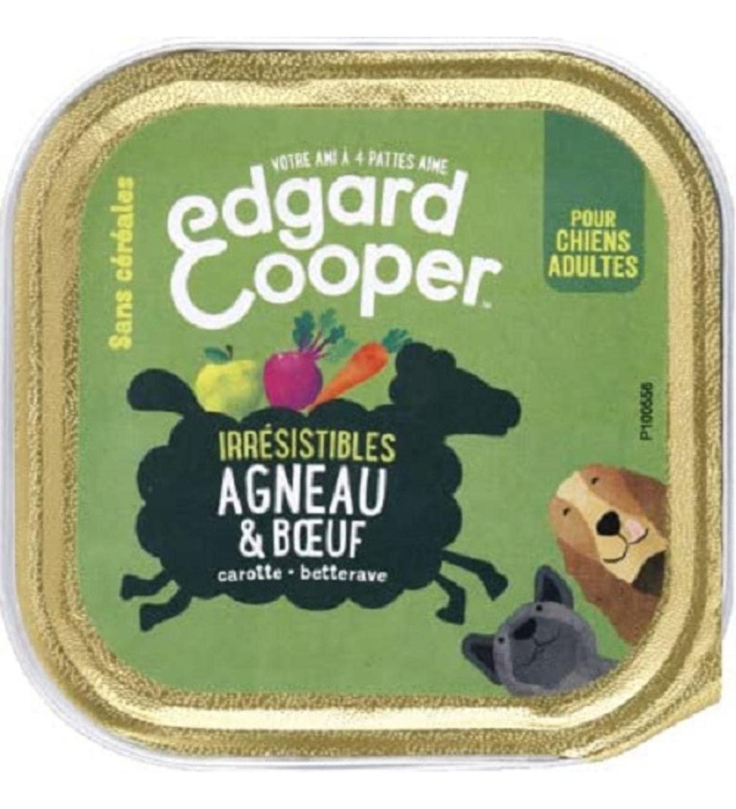 EDGARD&COOPER Adult Dog edgard & cooper Natural grain-free Lamb & Beef - 100g tub