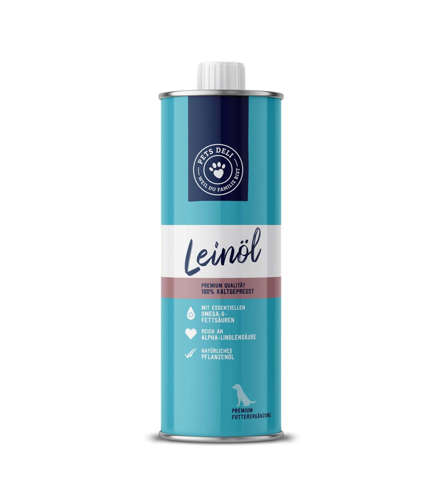 Buy Pets Deli Pure Linseed Oil for Dogs - Premium Omega-3 Food Additive 750ml | International Shipping - Buy Online on GoSupps.com