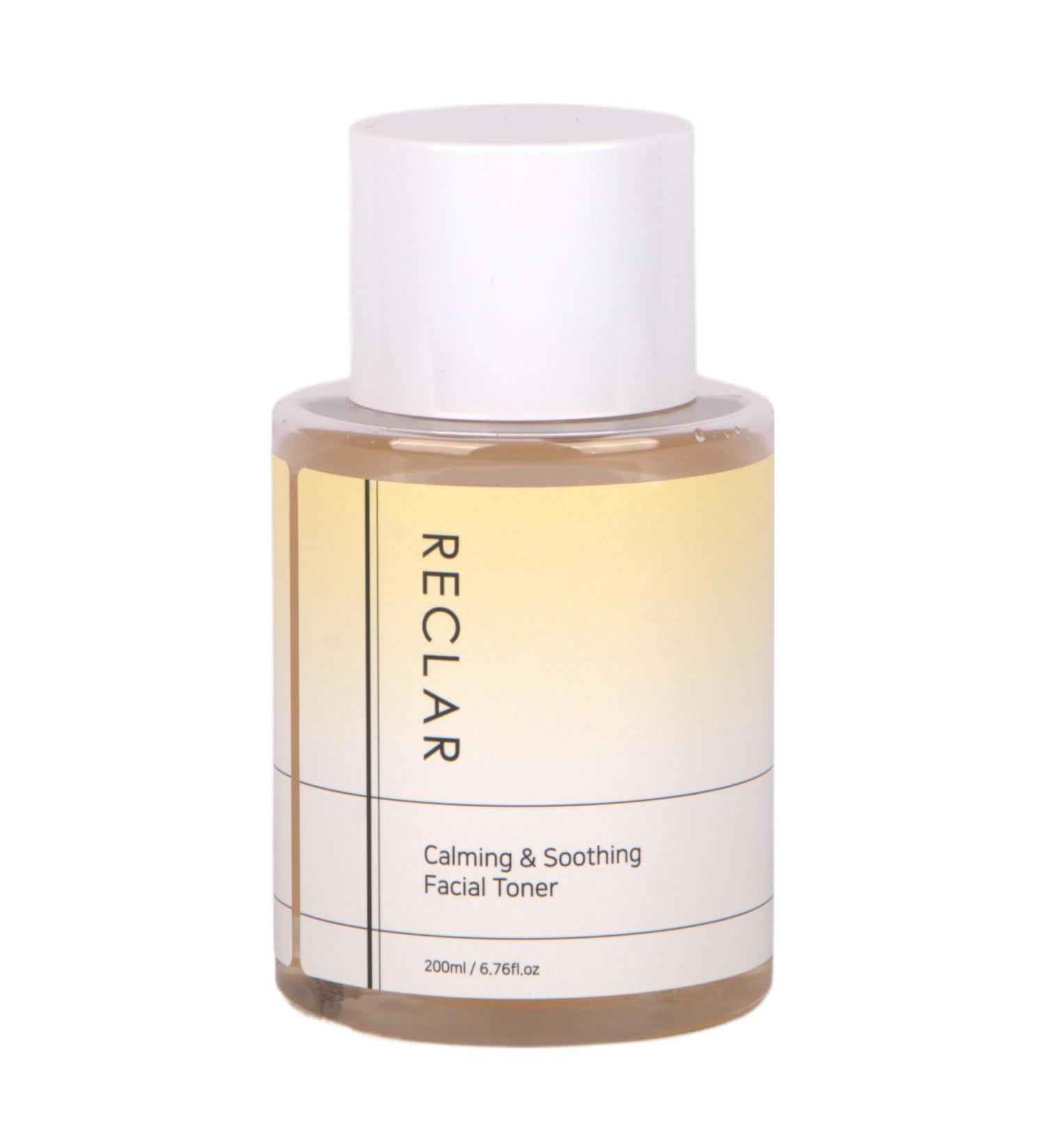 Calming & Soothing Facial Toner 200ml | Korean Skincare with Aloe Vera BHA Centella Asiatica & Hyaluronic Acid - Hydrating & Clear Skin - Buy Online on GoSupps.com