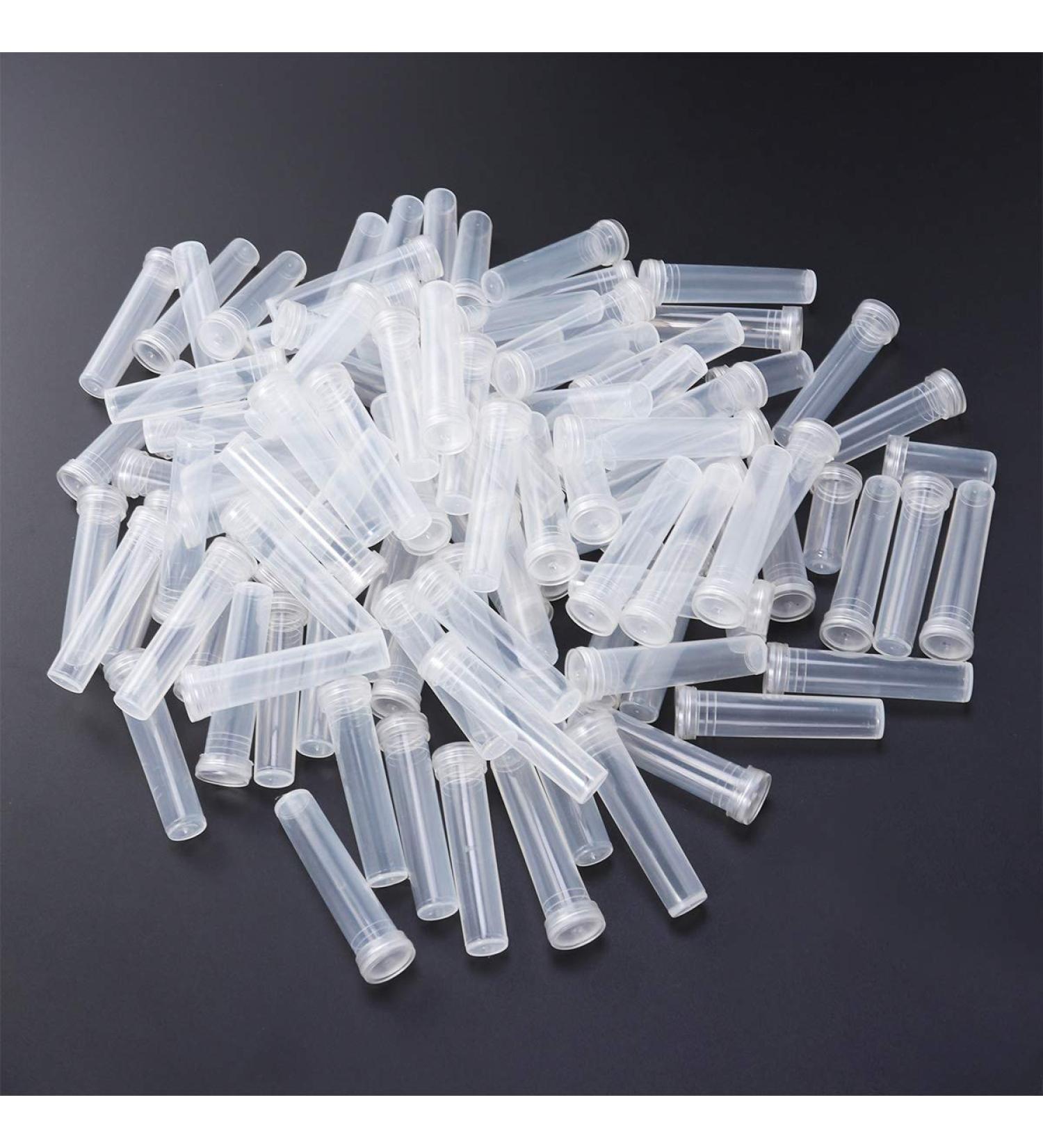 100 Pack Floral Water Tubes | Plastic Vials for Small Roses | Stem Water Tube Holder | Florist Supplies for Flower Arrangements | 10ml - Buy Online on GoSupps.com