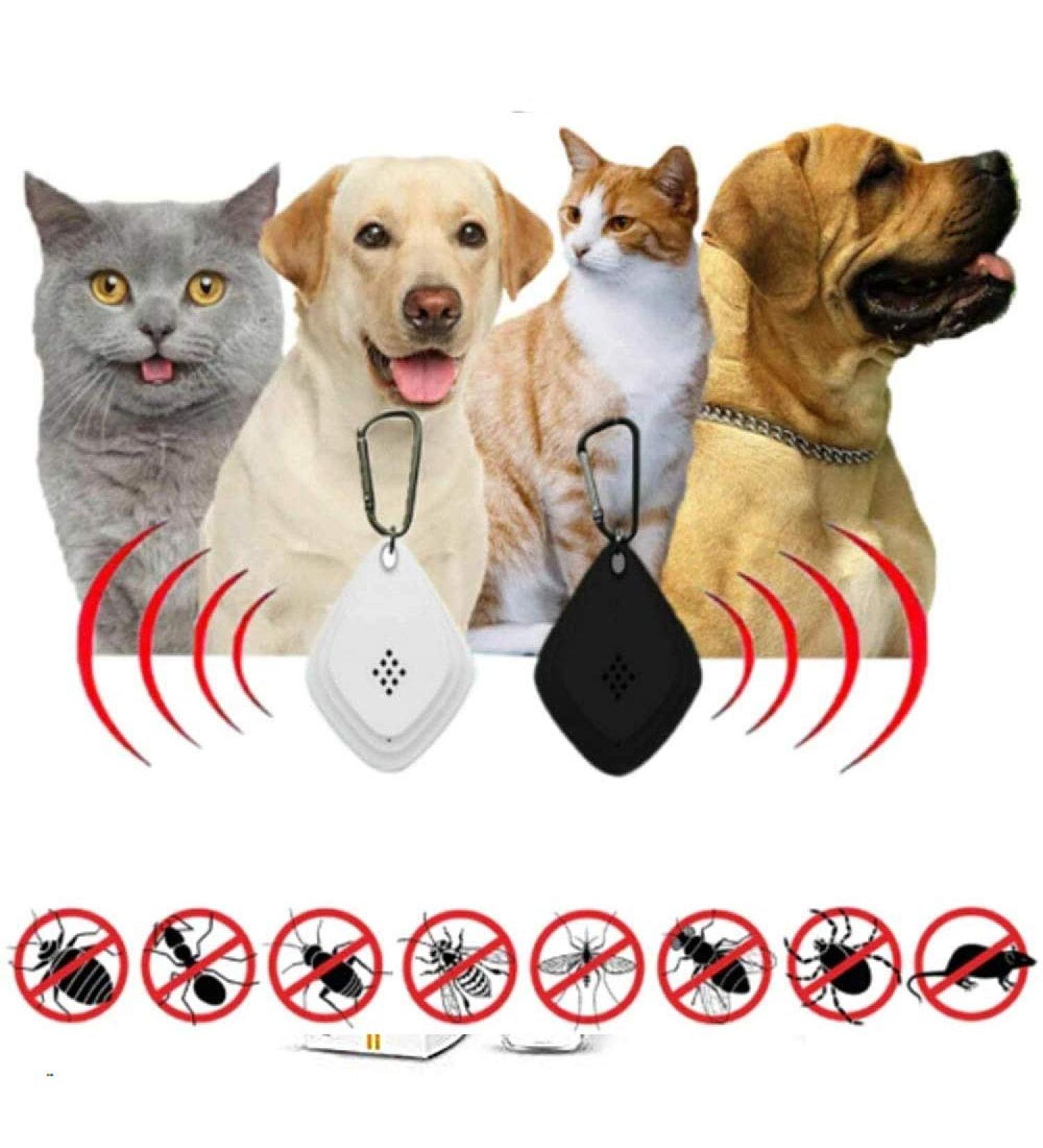 Aetoses 2020 Portable Ultrasound Flea & Tick Protection for Pets - 3-Pc Natural Insect Defense - Buy Online on GoSupps.com