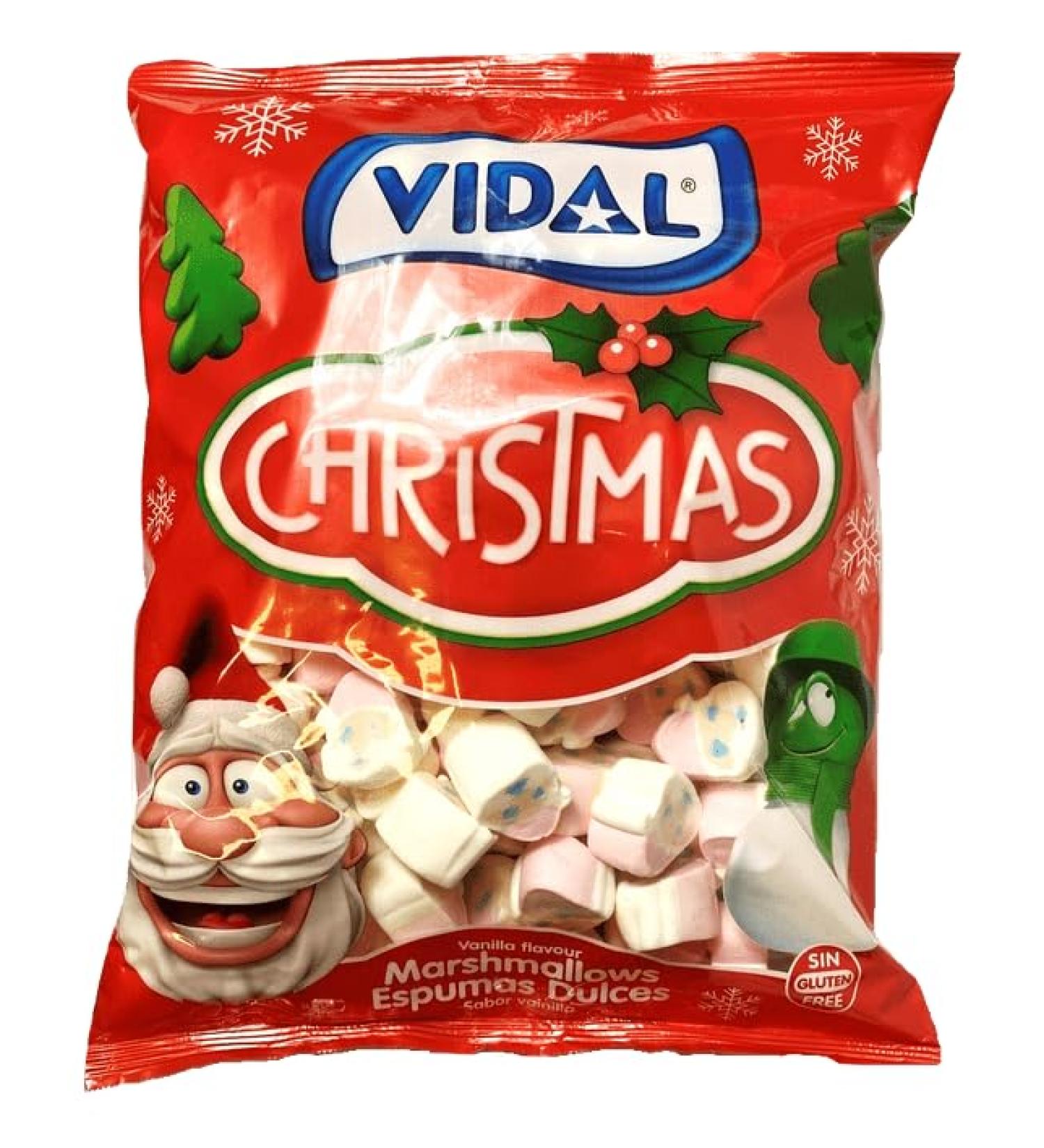 1KG Huge Bag Of Santa Marshmallows Sweets - Approx 150 Marshmallows - Christmas Sweets - Buy Online on GoSupps.com