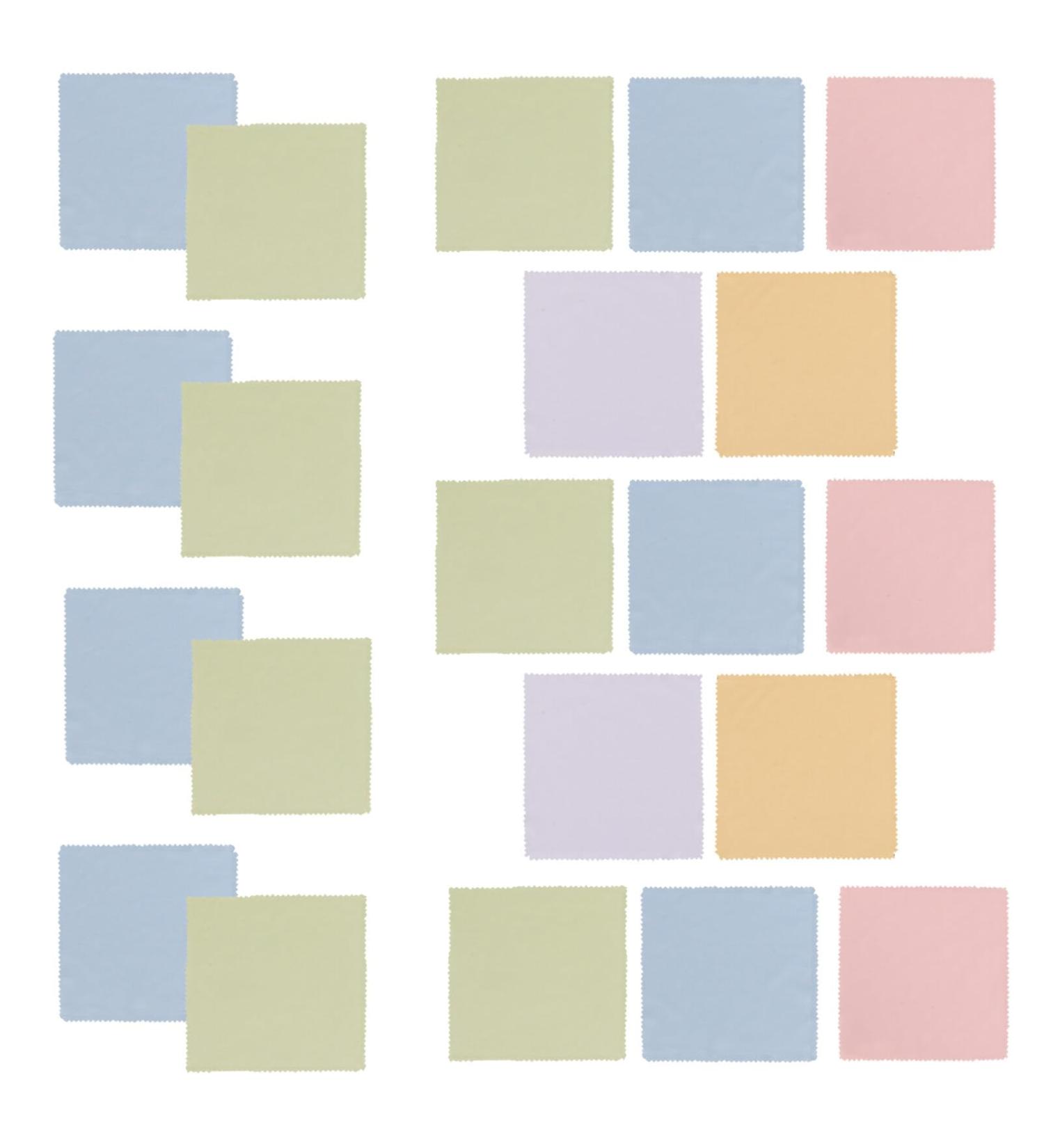 Minkissy Microfiber Cleaning Cloths - 50 Pack for Glasses Phones Laptops & More | Effective Lens Cleaners - Buy Online on GoSupps.com