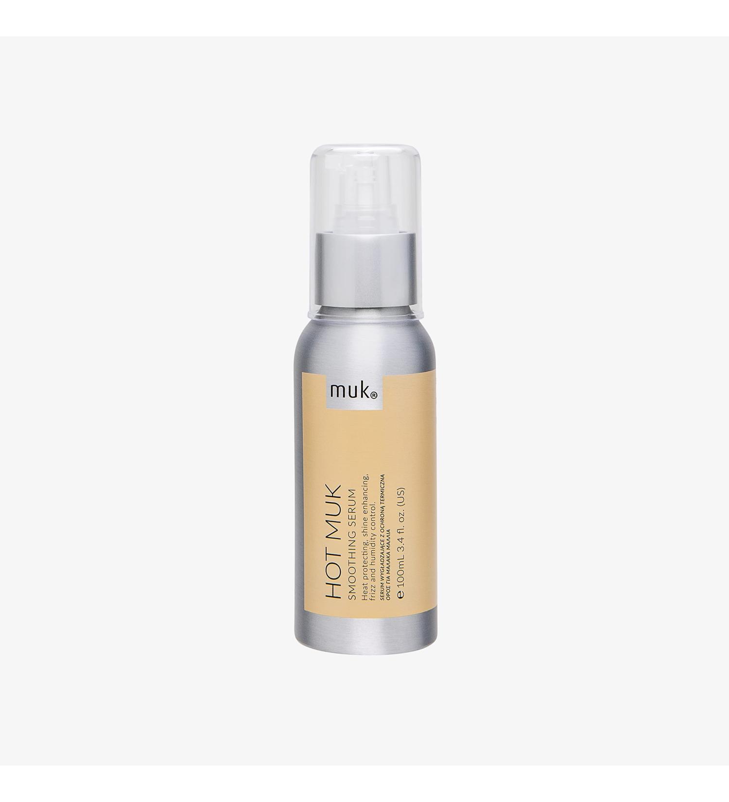 Muk Haircare Hot Smoothing Serum 100ml | Frizz Control & Heat Protection - Shop Internationally - Buy Online on GoSupps.com